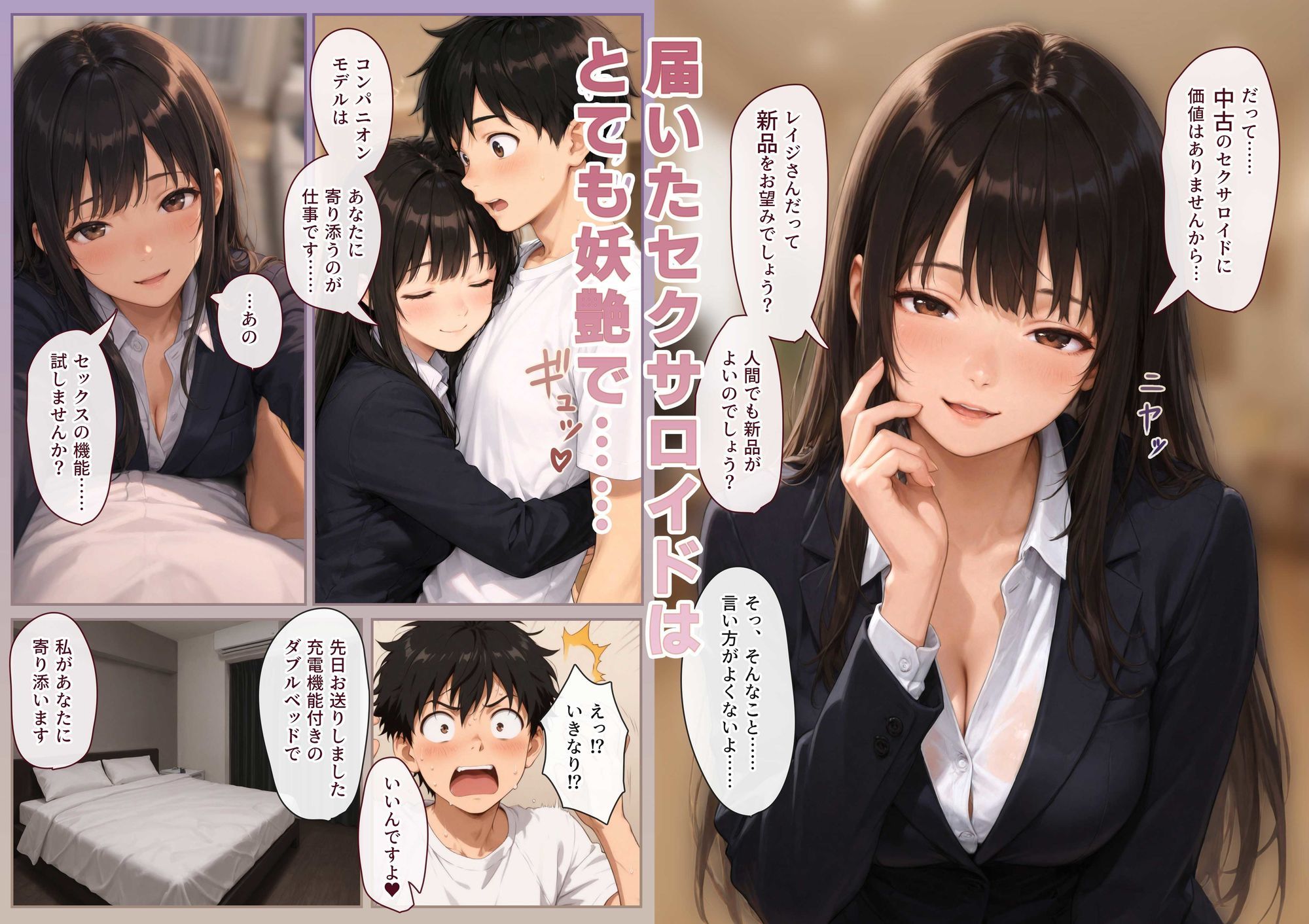お値段100億円！セクサロイドのはじめて サンプル5ページ目