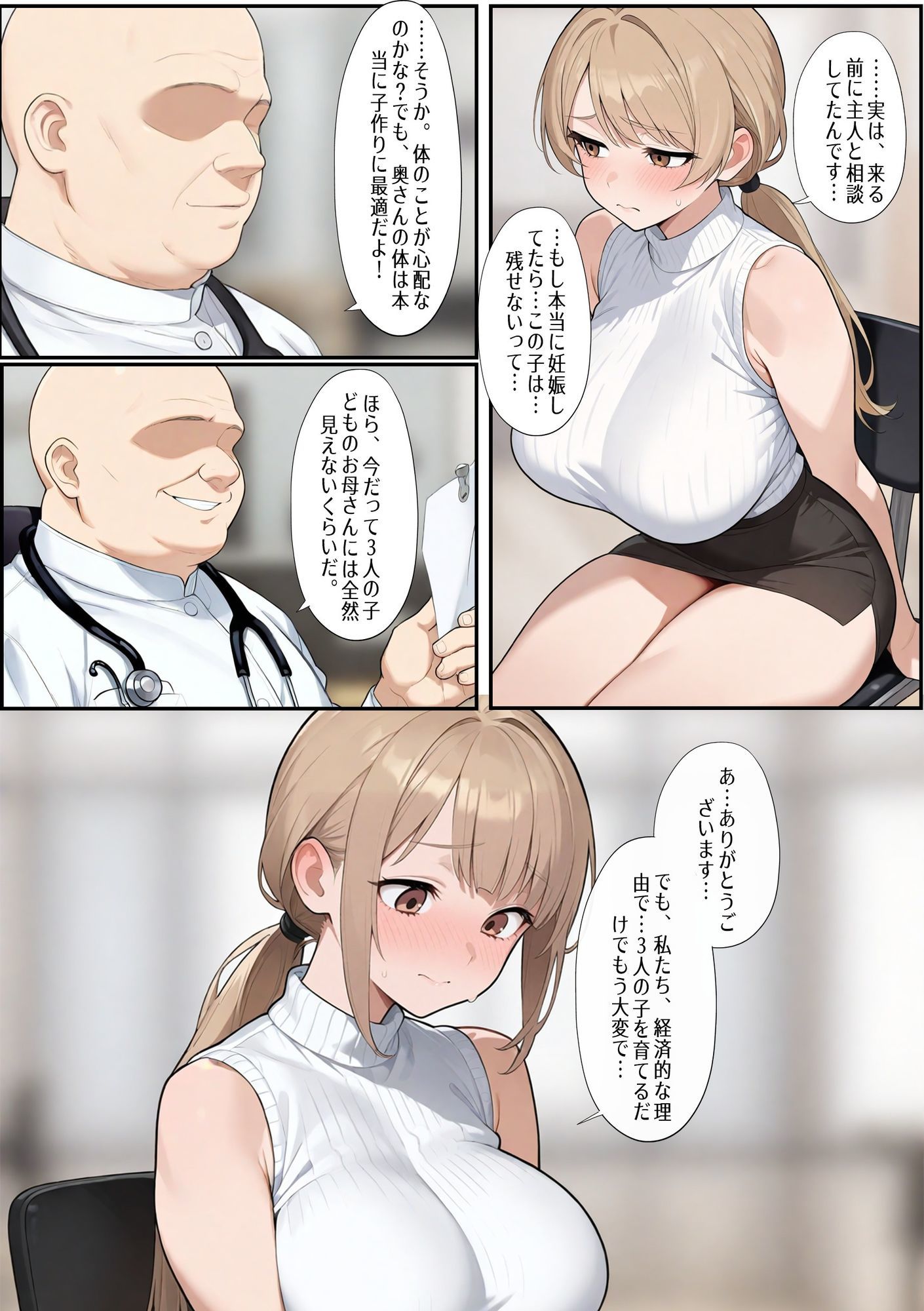 妻が強●的に寝取られた後 サンプル7ページ目