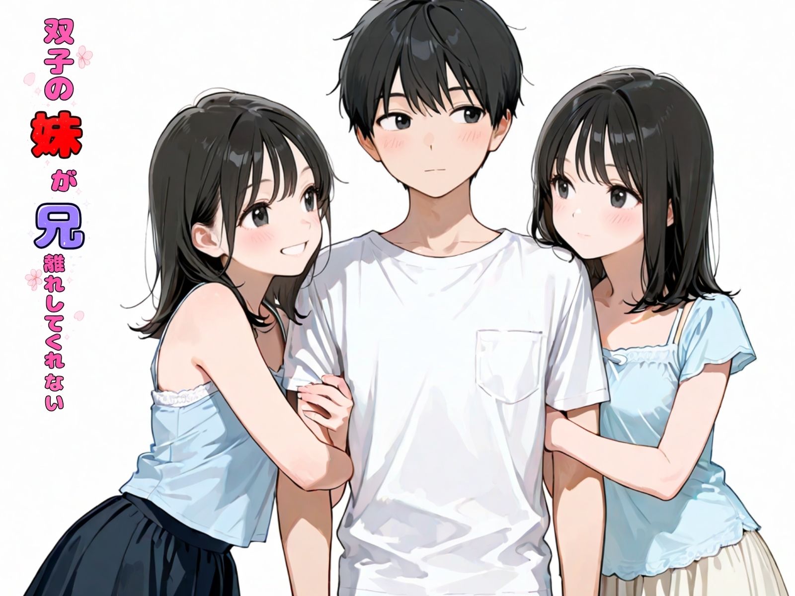 双子の妹が兄離れしてくれない サンプル1ページ目