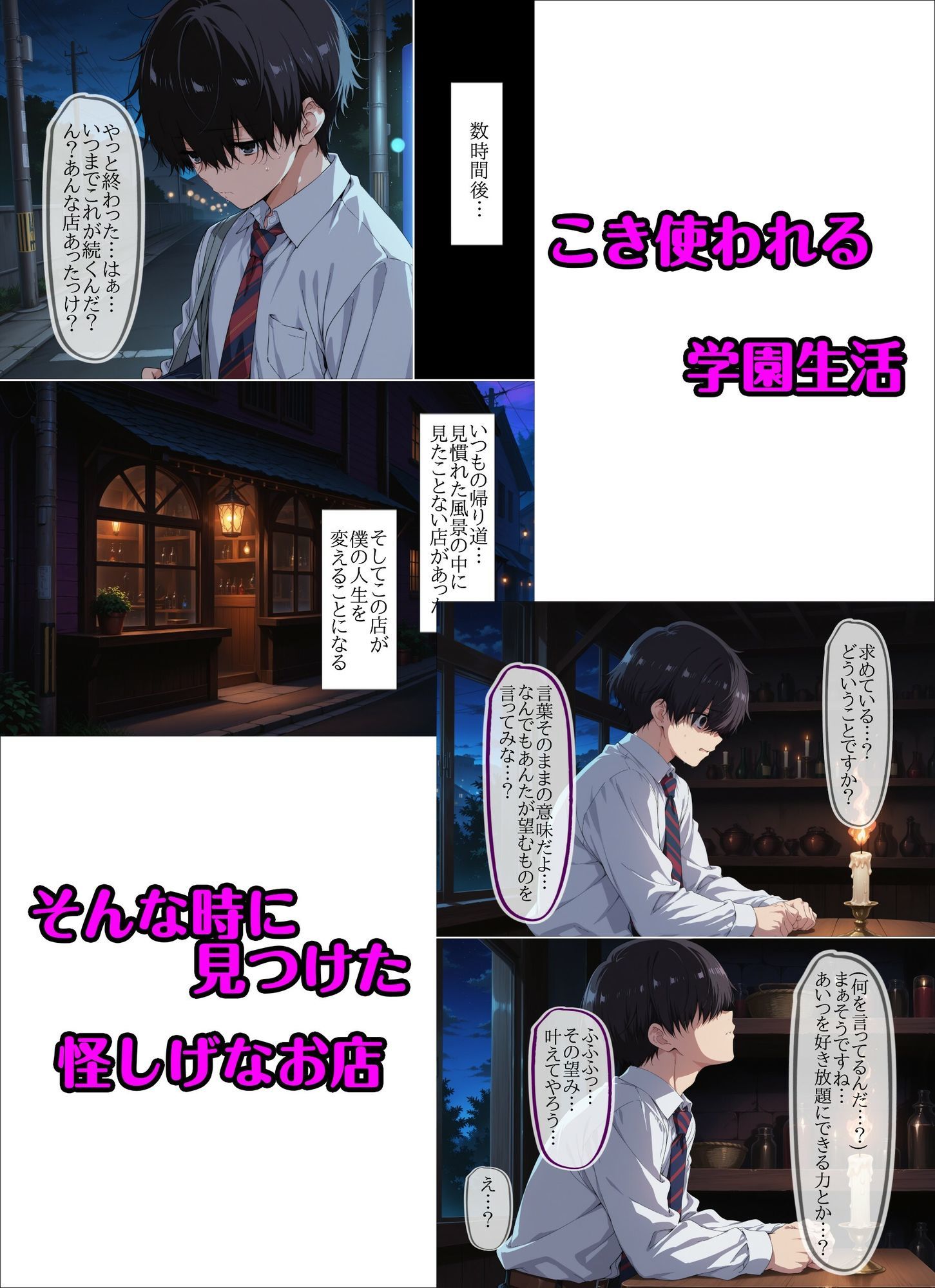 微睡の残視 俺にだけ冷たい聖母サマ催●で堕ちる サンプル2ページ目