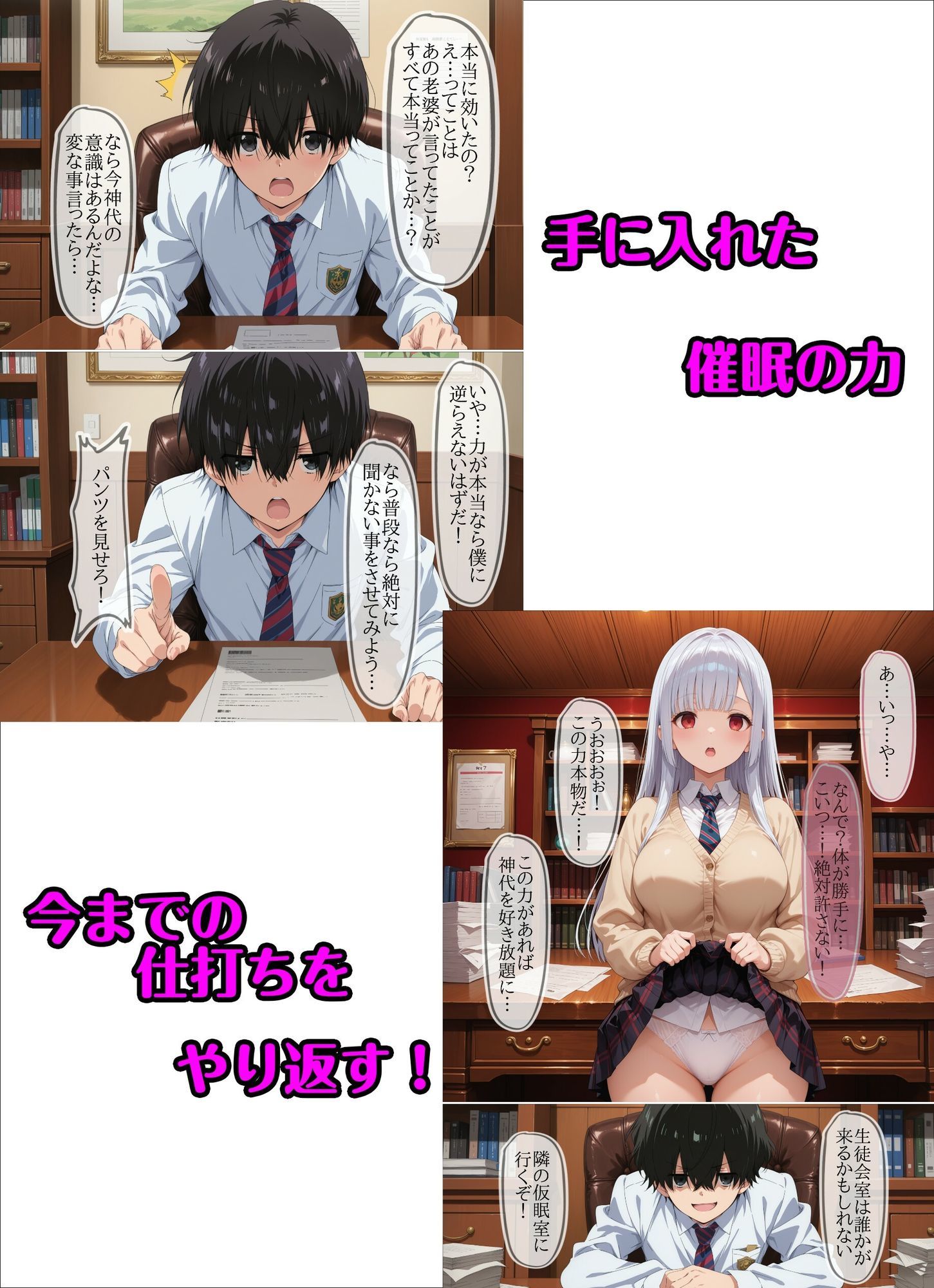 微睡の残視 俺にだけ冷たい聖母サマ催●で堕ちる サンプル3ページ目