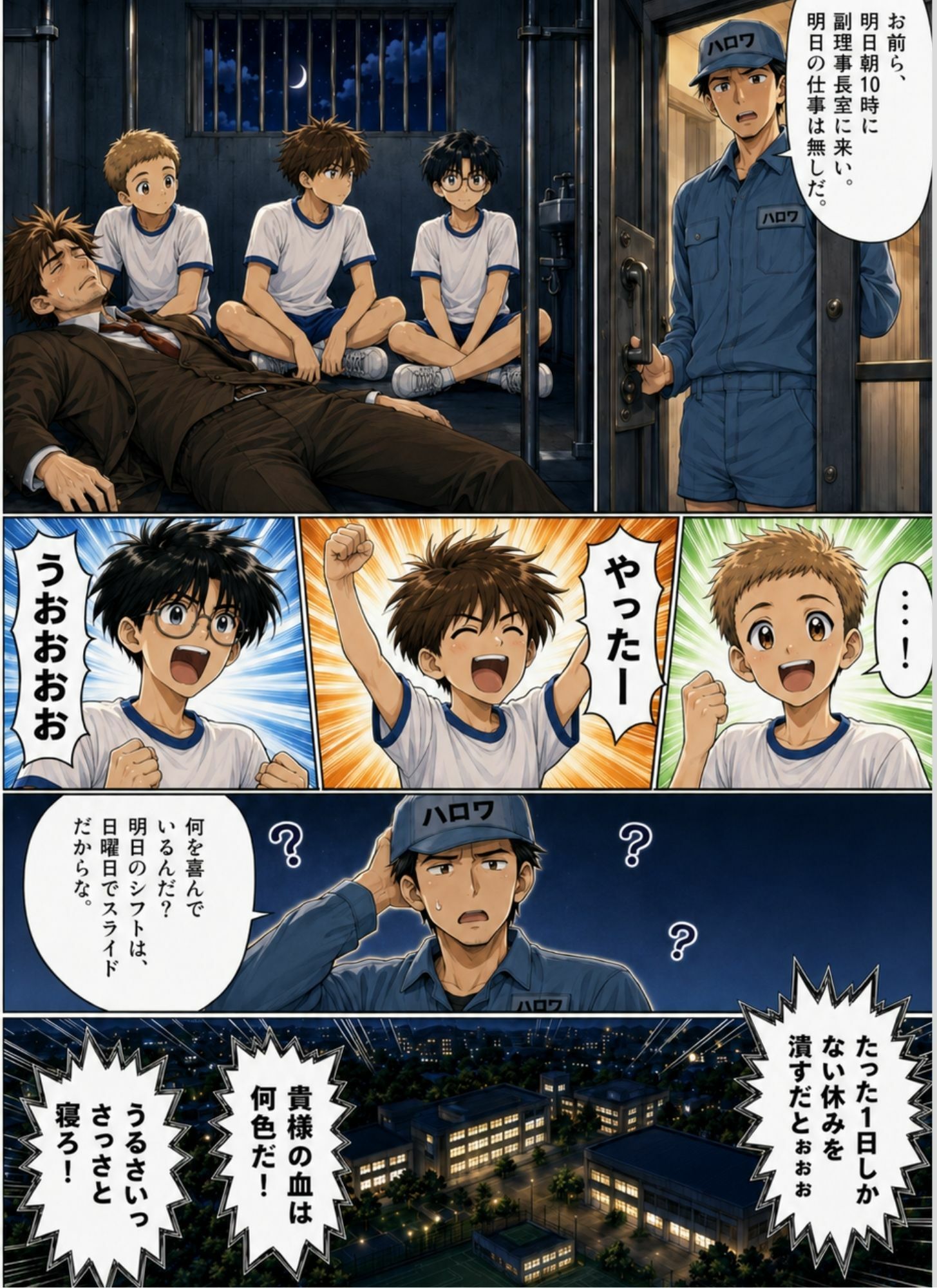 ときめきハーレム学園へようこそ5 サンプル4ページ目