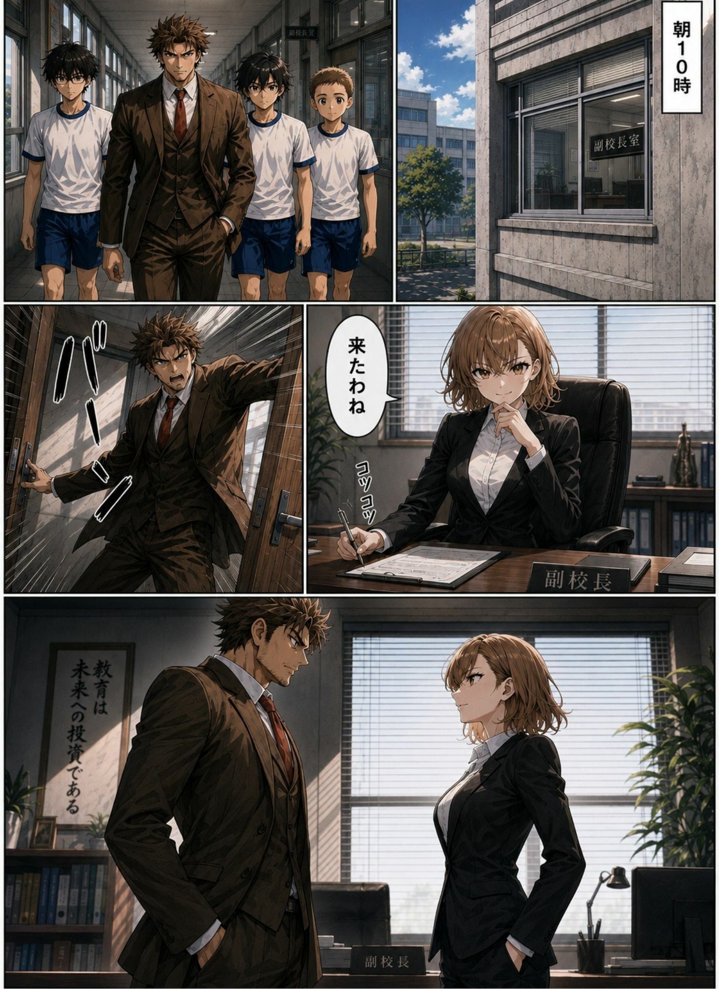 ときめきハーレム学園へようこそ5 サンプル9ページ目