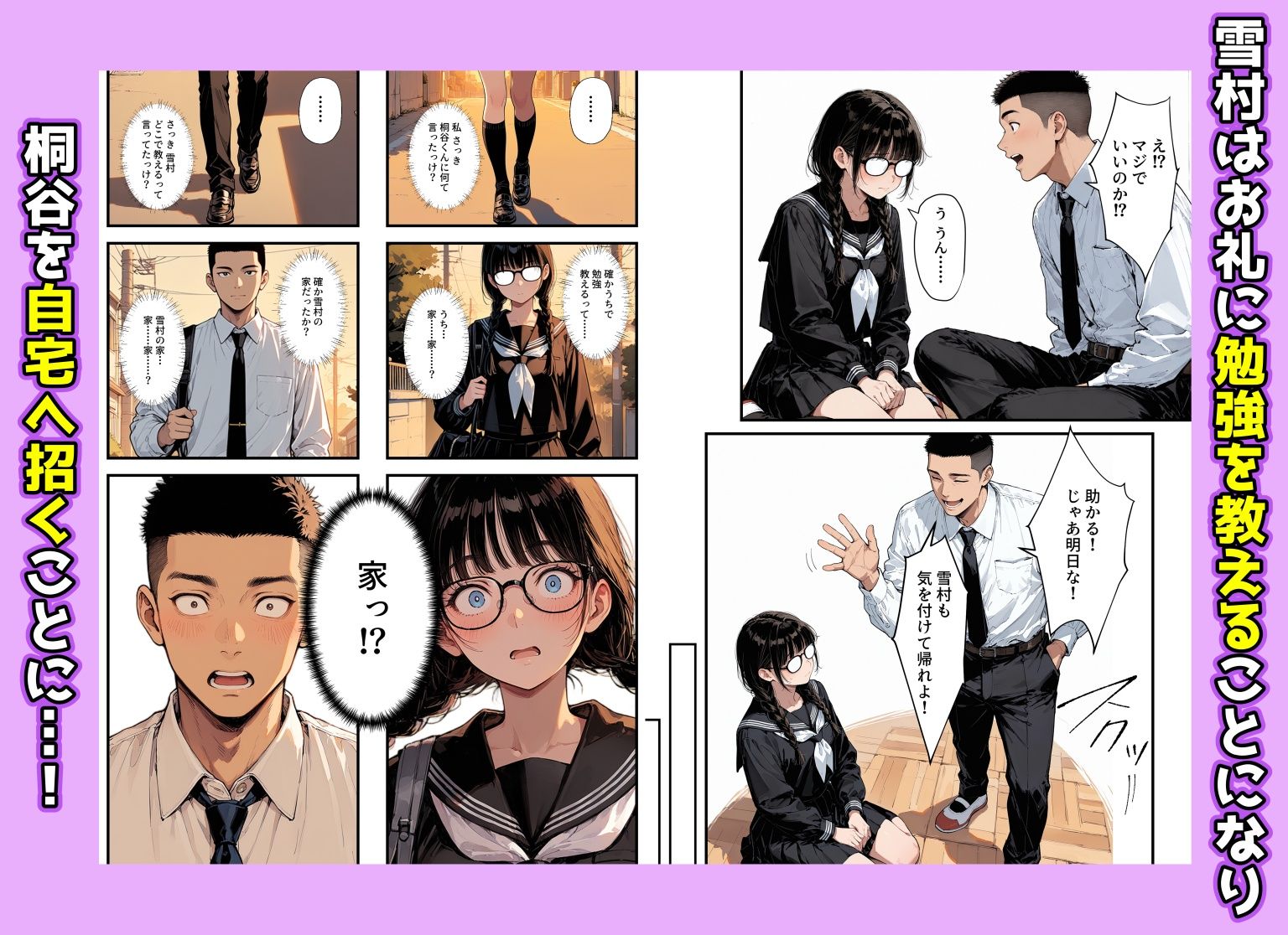 地味子の正体は、俺が推してる女優だった。家に呼ばれ中出しセックスすることに！？ サンプル7ページ目