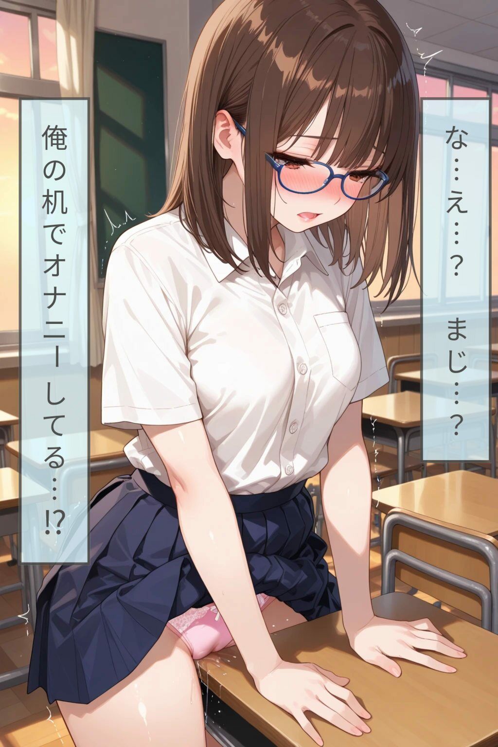 茜空に溶ける肌色 サンプル2ページ目