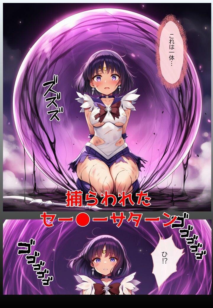土星戦士の悪堕ち〜セー●ーサターンの受難〜 サンプル4ページ目