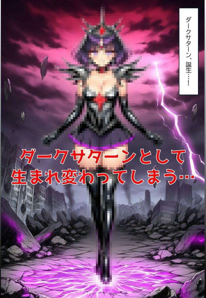 土星戦士の悪堕ち〜セー●ーサターンの受難〜 サンプル7ページ目