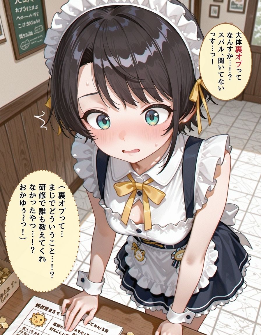 裏オプ新人メイド 大〇スバル サンプル2ページ目