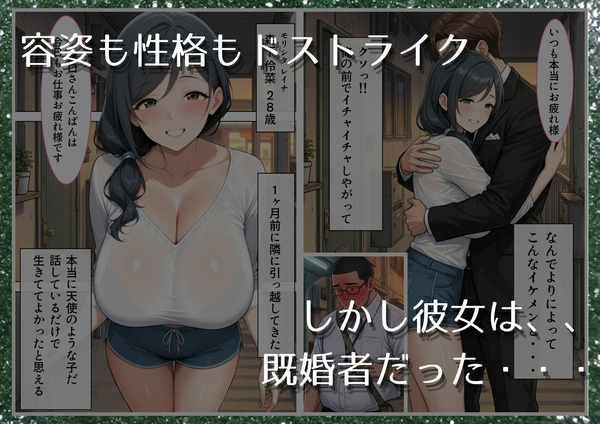 爆乳マン引き主婦〜憧れの人妻に体で制裁させる〜 サンプル2ページ目