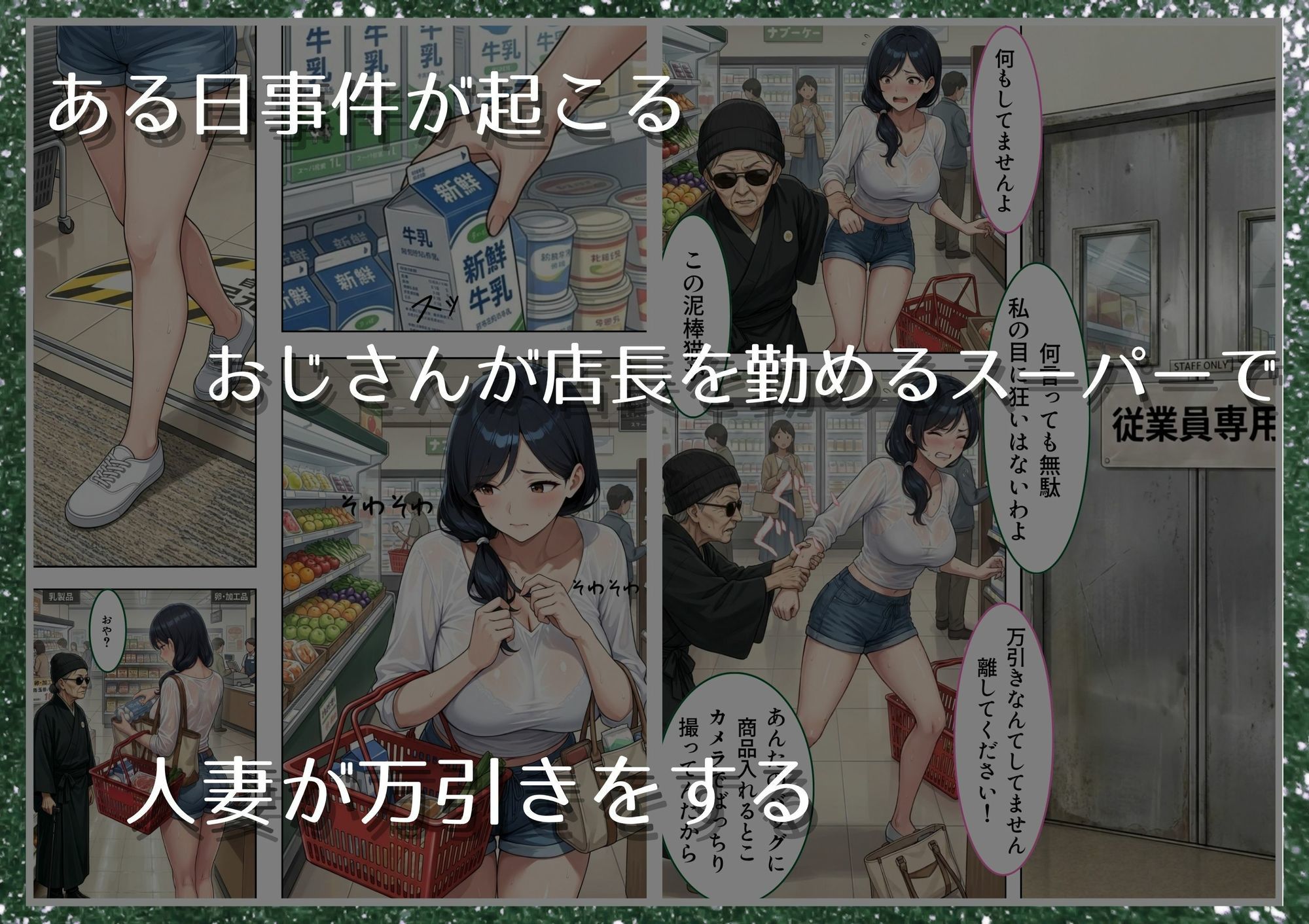 爆乳マン引き主婦〜憧れの人妻に体で制裁させる〜 サンプル4ページ目