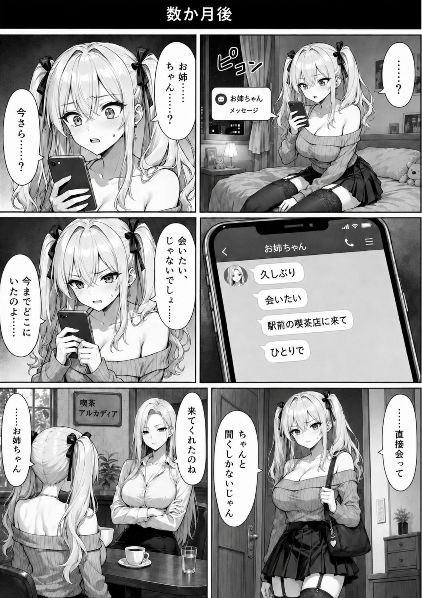 サキュバスは催●おっさんに逆らえない！ サンプル6ページ目