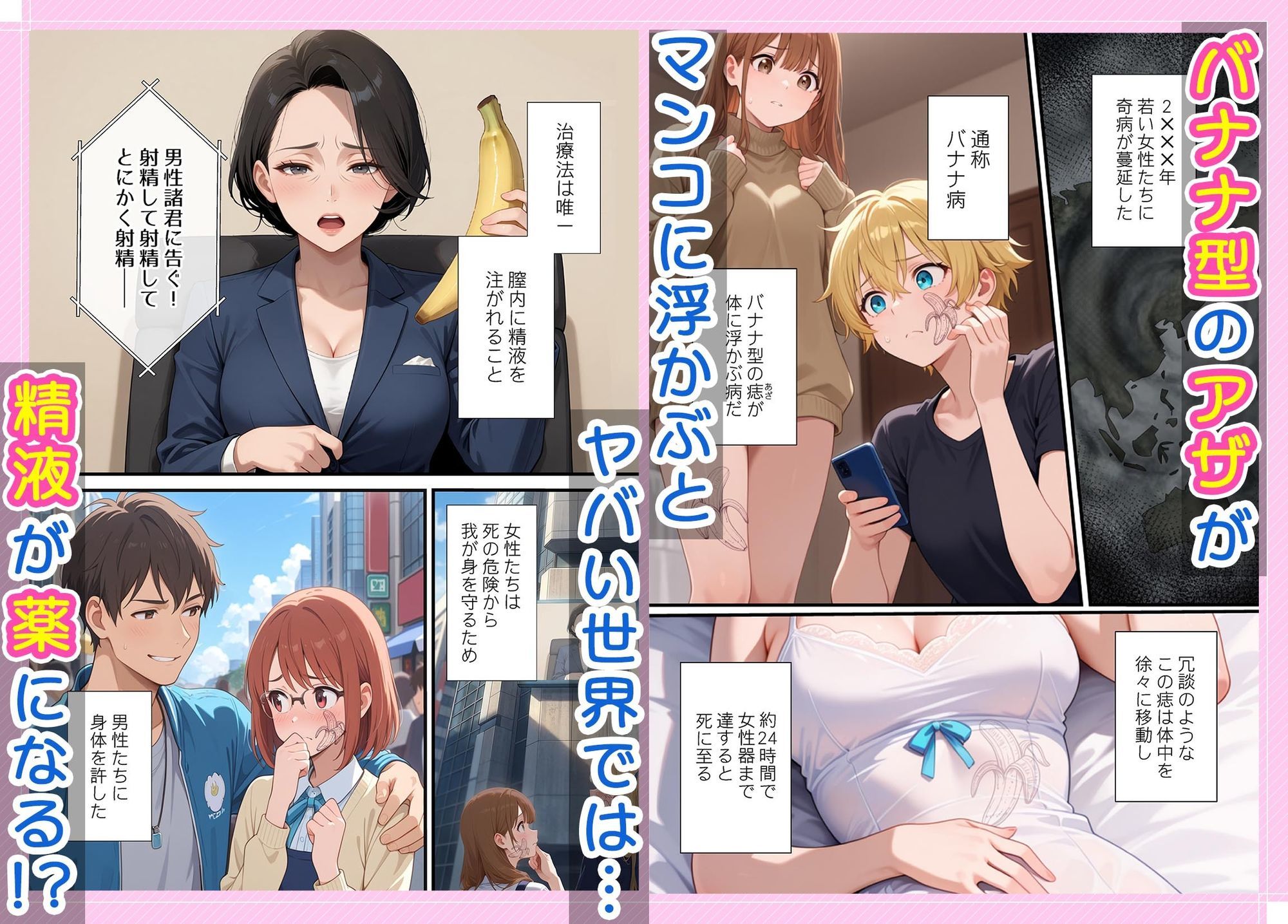 キミのバナナ剥かせて？〜コキ捨て大歓迎な女の子の事情 サンプル1ページ目