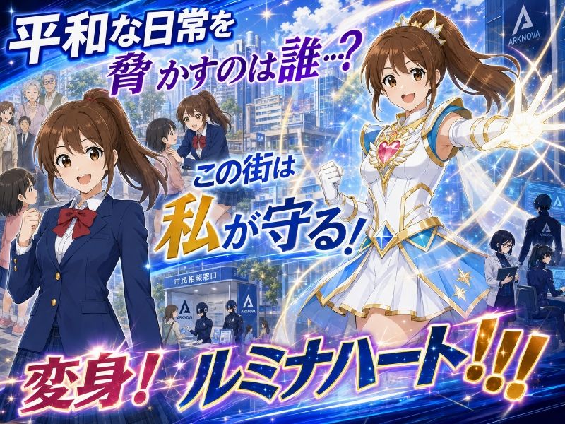 元・変身ヒロイン！今は悪の組織の広報やってます サンプル1ページ目