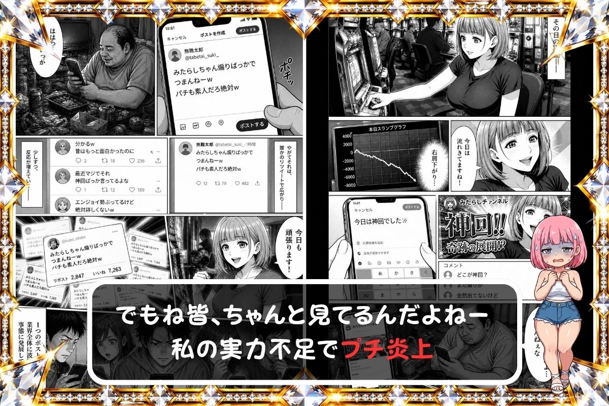 量産パチライター産物語『大手ホール会長とホールインLOVE』 サンプル5ページ目