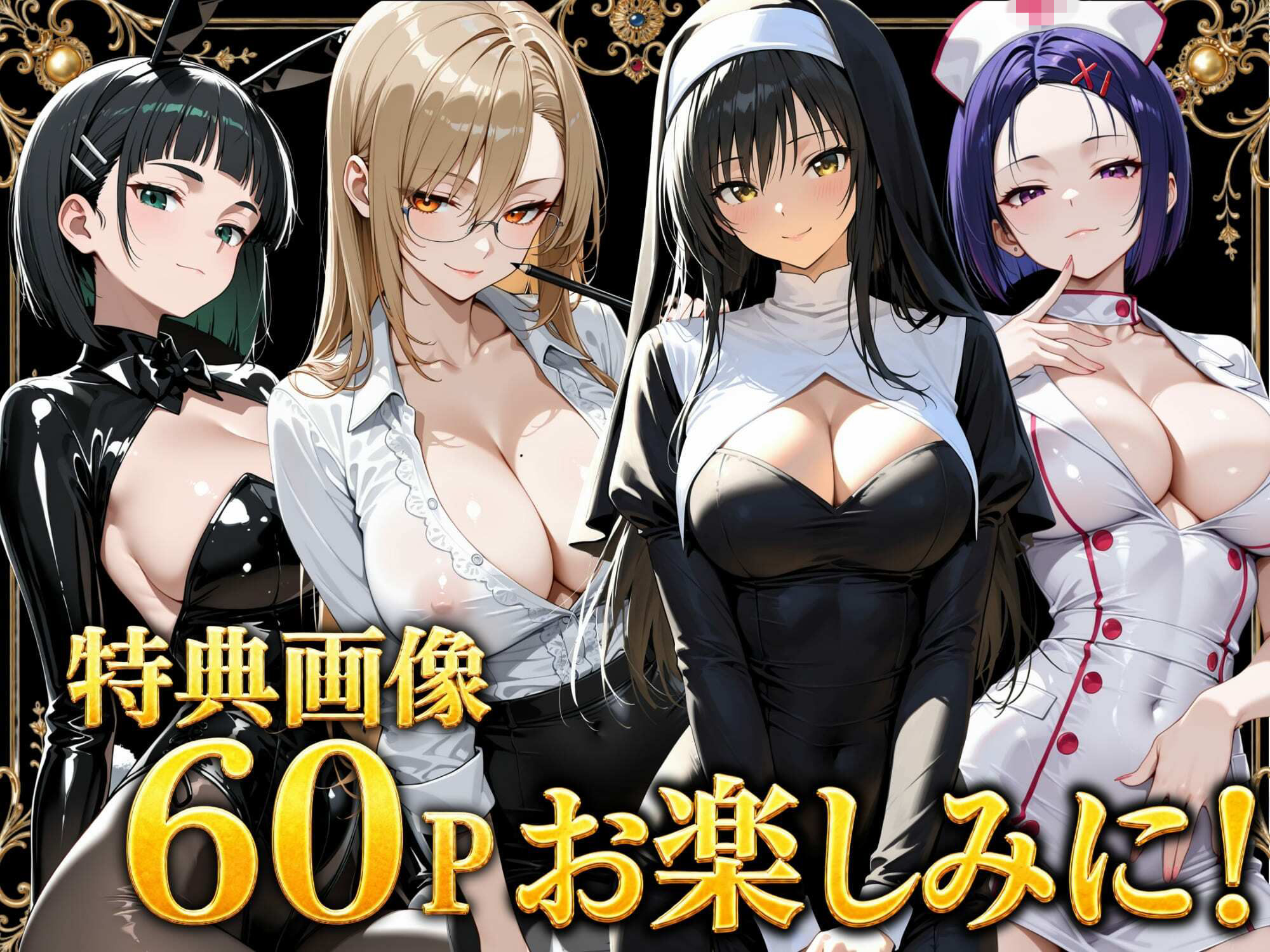 【総集編】寝取られたヒロイン達 サンプル4ページ目