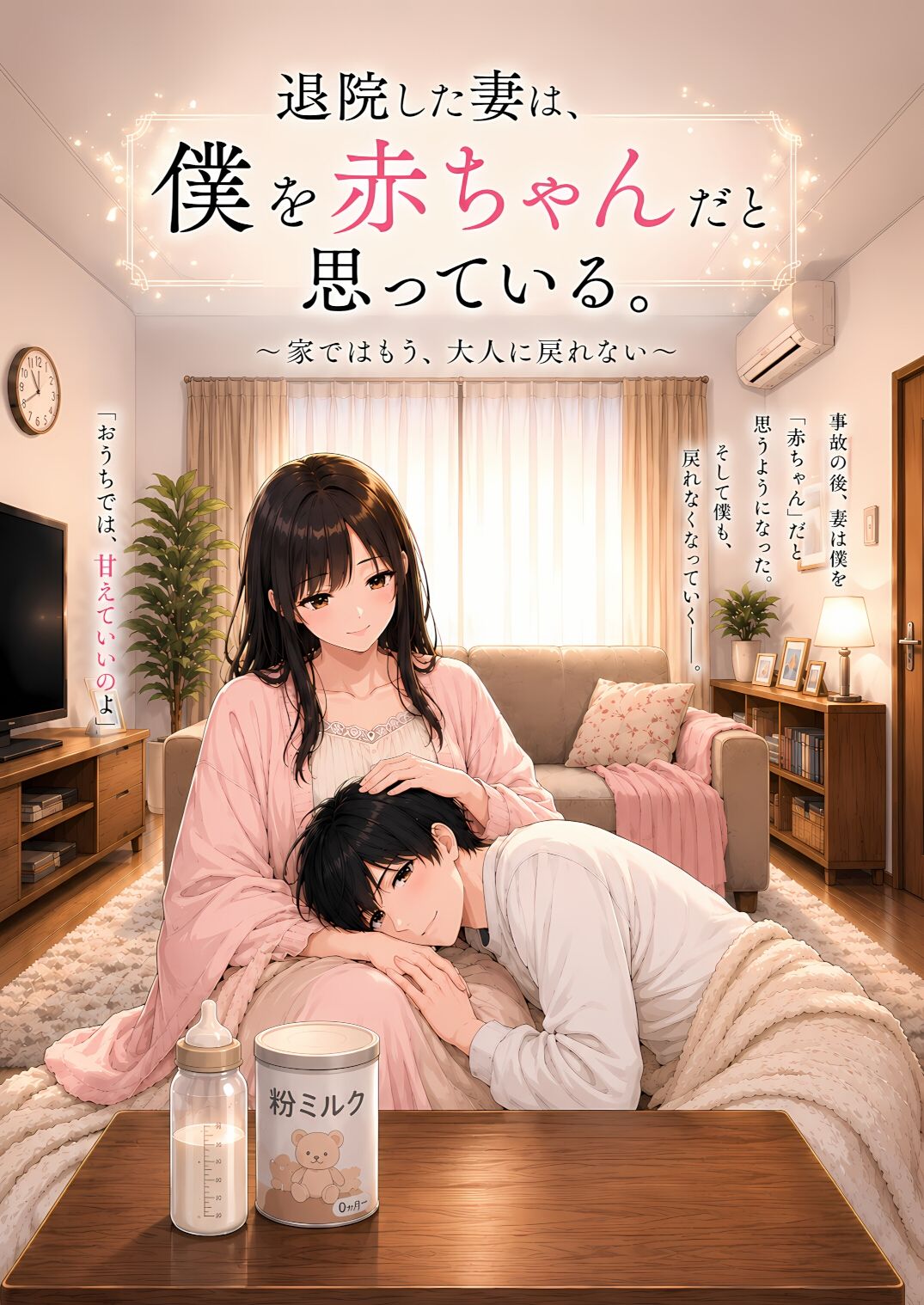 退院した妻は、僕を赤ちゃんだと思っている。〜家ではもう、大人に戻れない〜 サンプル1ページ目