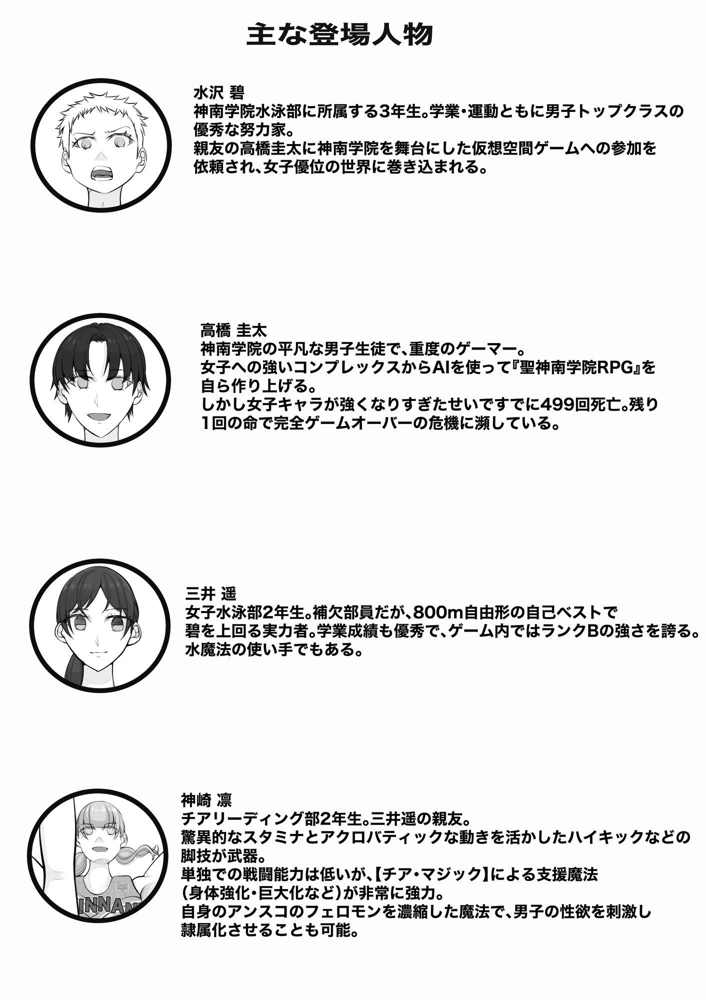 聖神南学院RPG2 サンプル1ページ目