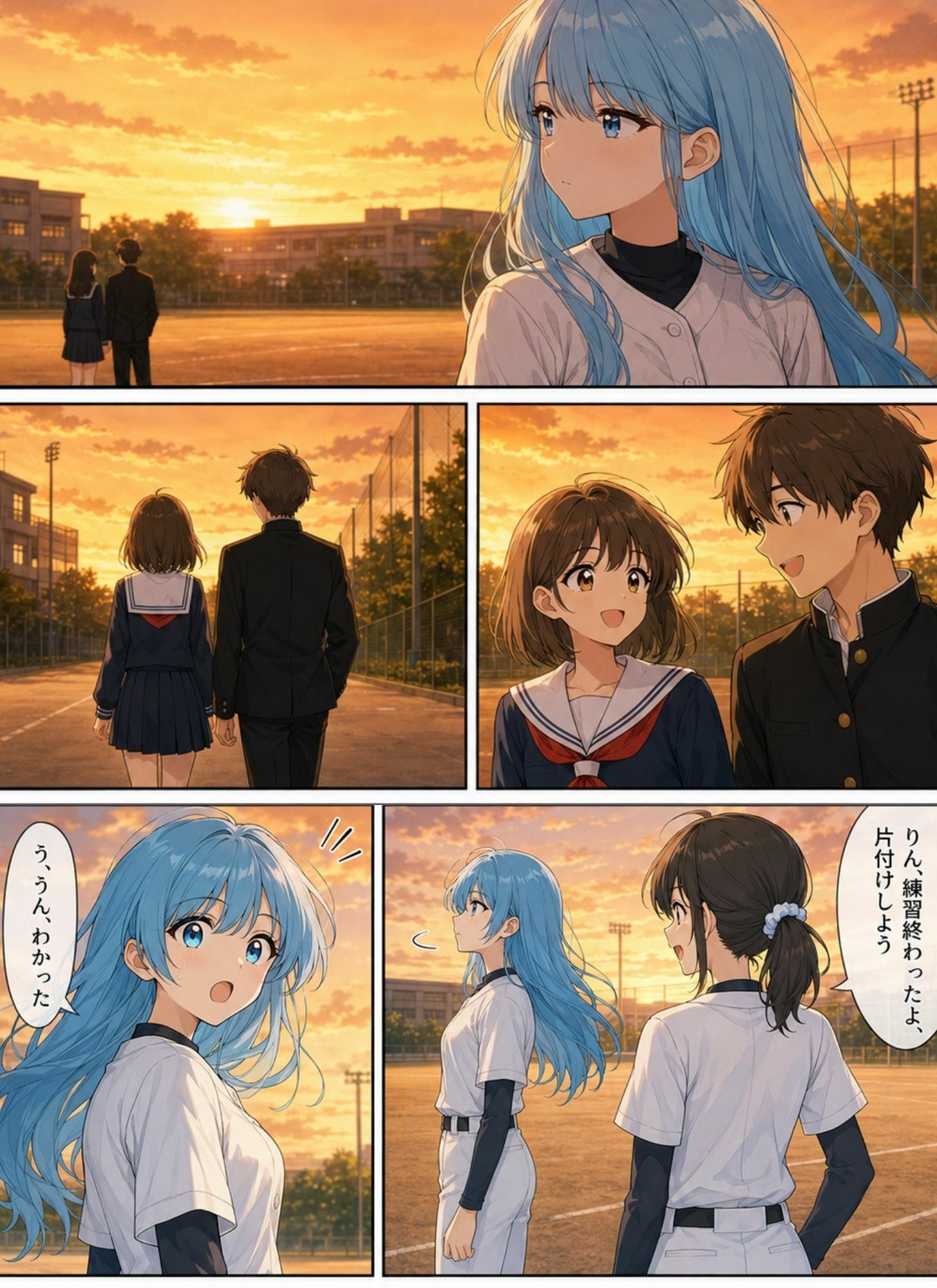 ときめきハーレム学園へようこそ6 サンプル1ページ目