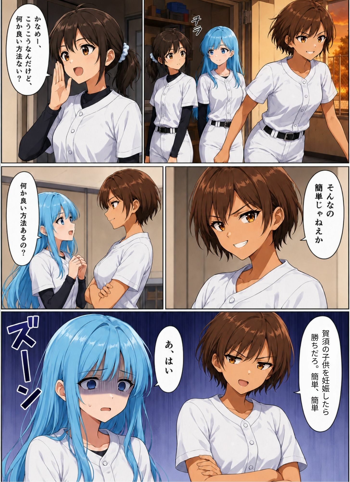 ときめきハーレム学園へようこそ6 サンプル3ページ目