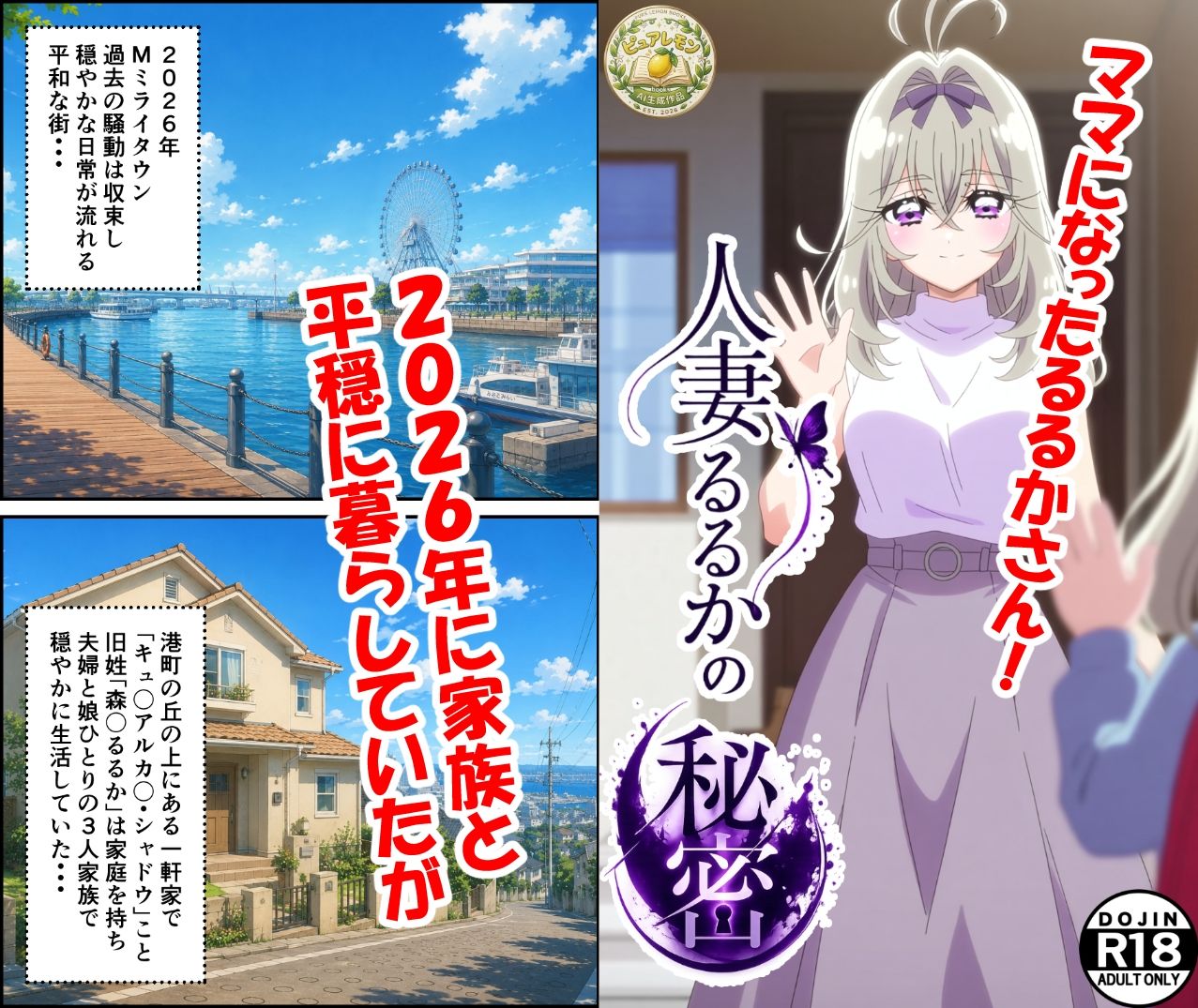 人妻るるかの秘密 サンプル2ページ目