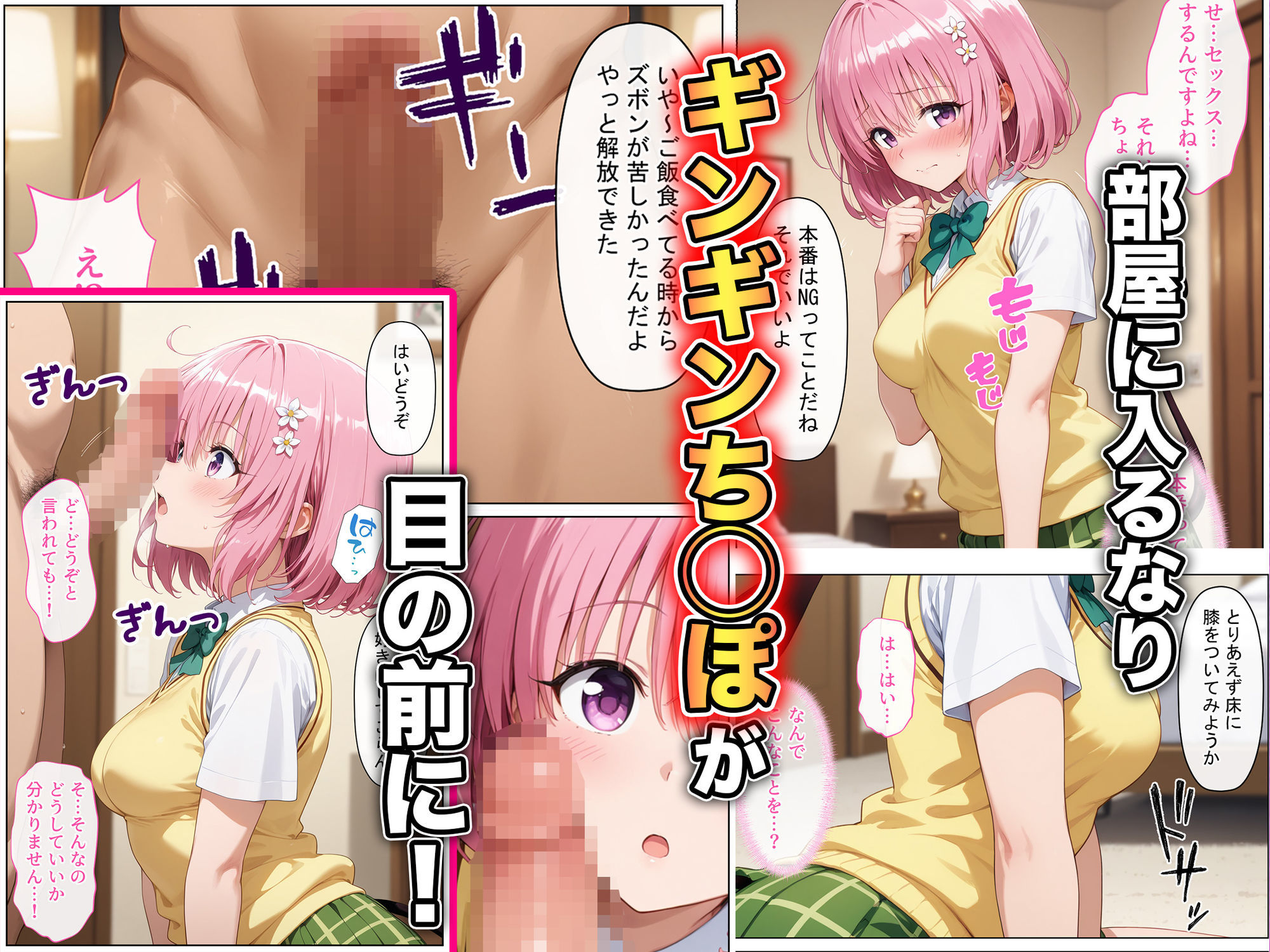 放課後、彼女たちはパパと会う〜本番NGのはずが…生中出し種付けレ●プされてまさかの快楽堕ち〜 サンプル5ページ目