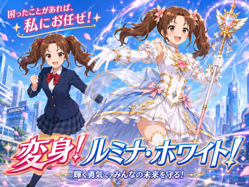 元・魔法少女！今は悪の組織の教育係やってます サンプル1ページ目