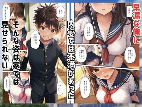 人妻JKが欲求不満で同級生に寝取られて… サンプル3ページ目