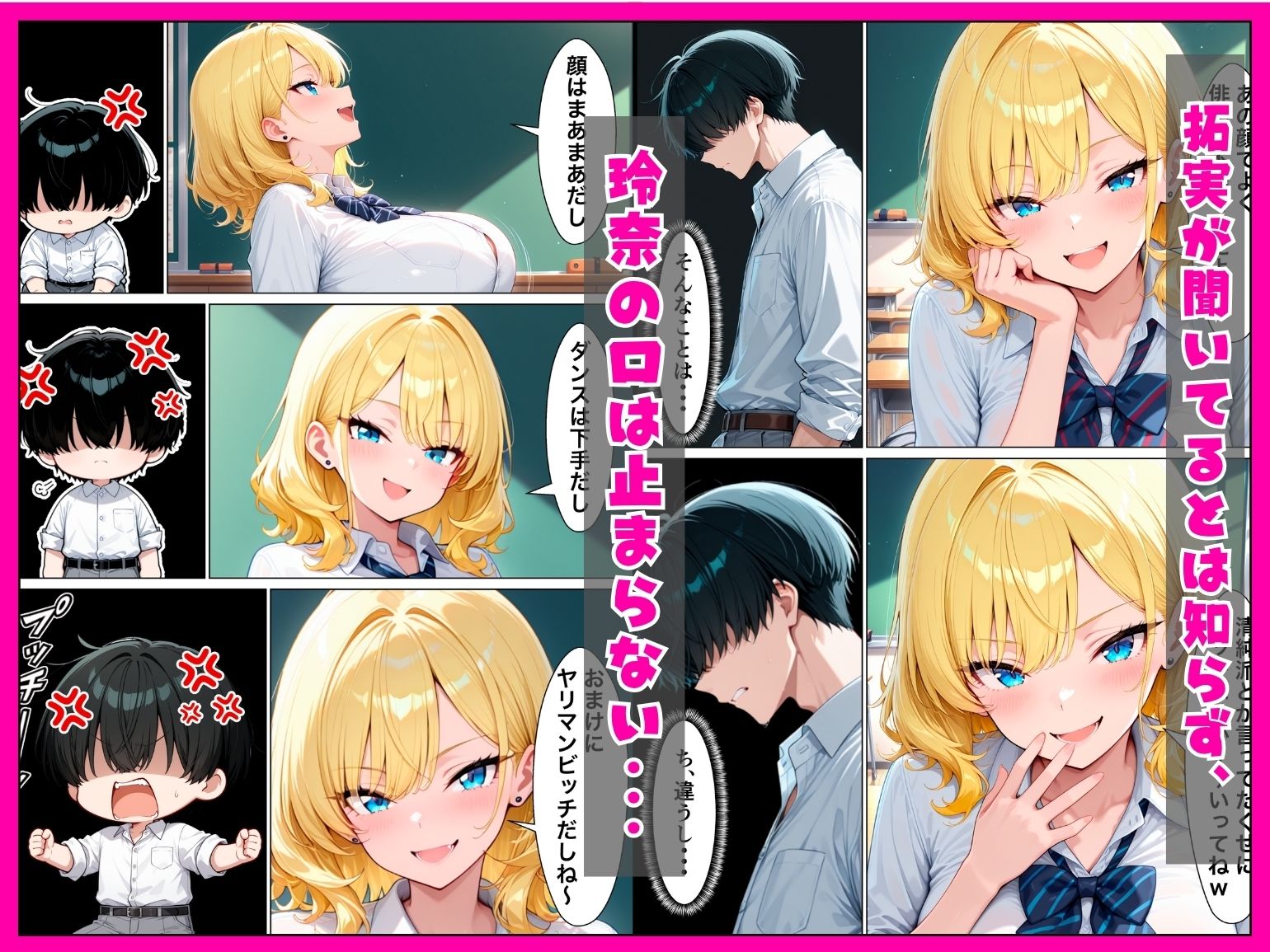 陰キャオタクの僕に厳しいギャルとイチャラブ中出しセックスした話 サンプル3ページ目