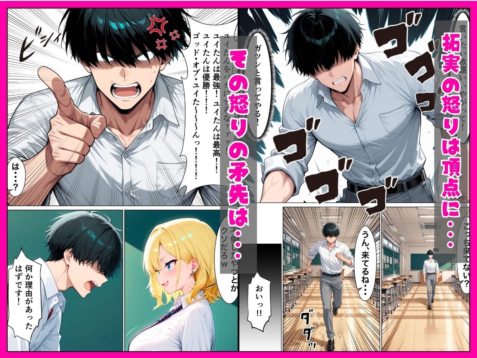 陰キャオタクの僕に厳しいギャルとイチャラブ中出しセックスした話 サンプル4ページ目