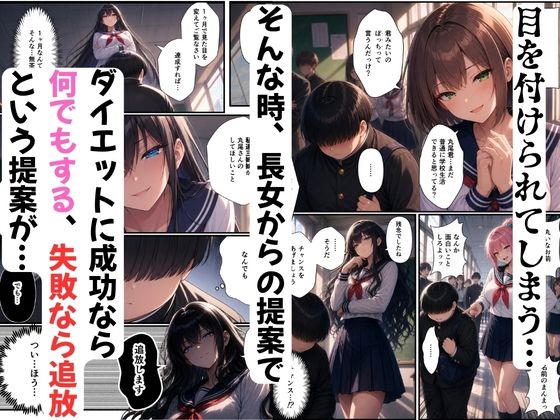 デカチンが一軍ギャルの三姉妹に復讐 サンプル2ページ目