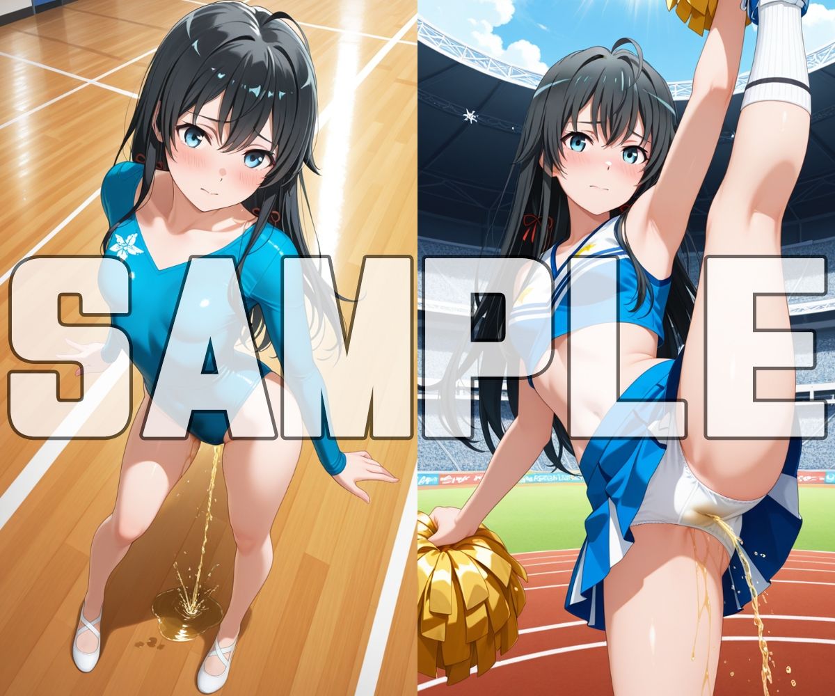 おしっこお漏らしチャレンジ【俺ガ〇ル スクールライフ編】 サンプル2ページ目
