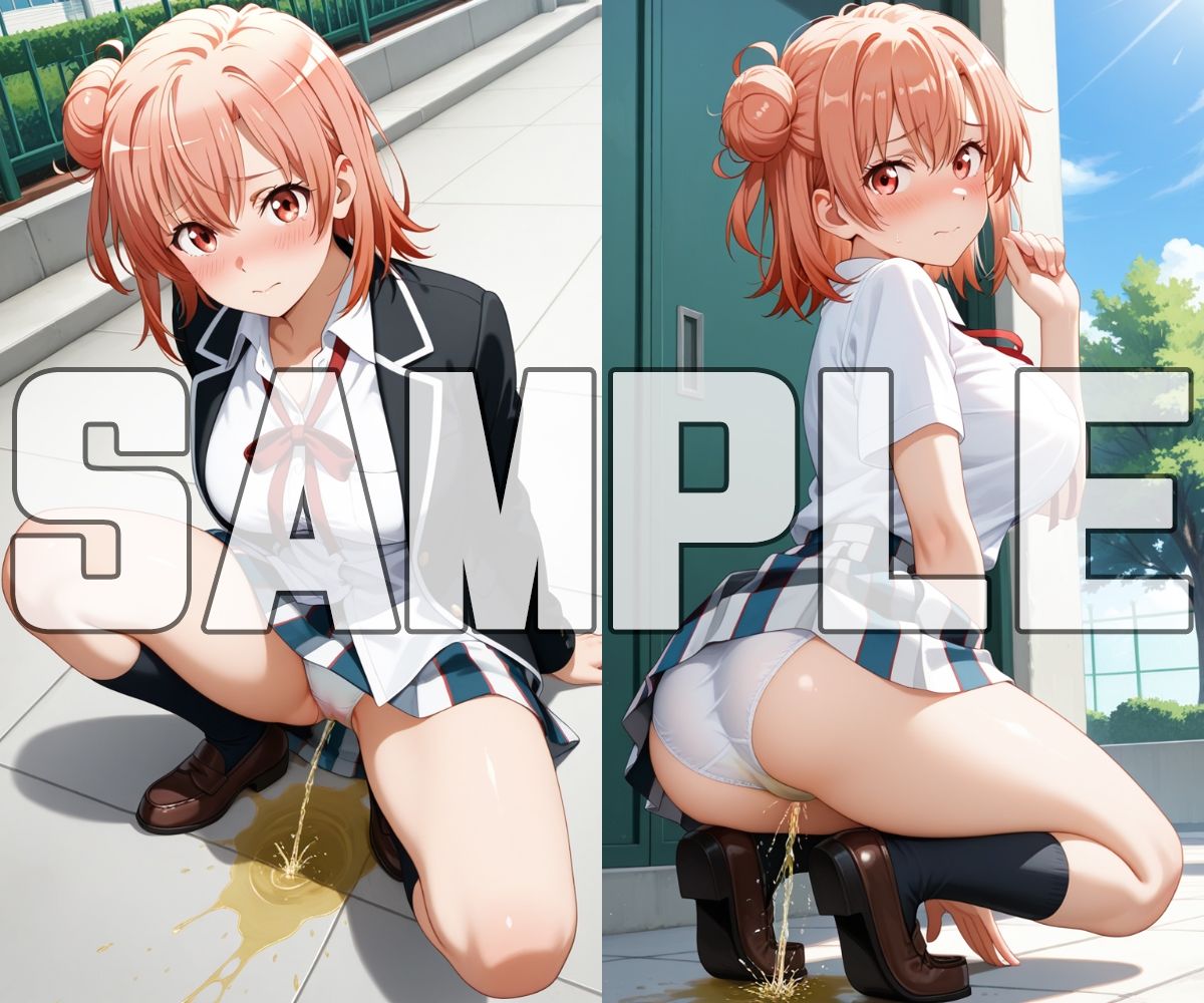 おしっこお漏らしチャレンジ【俺ガ〇ル スクールライフ編】 サンプル4ページ目