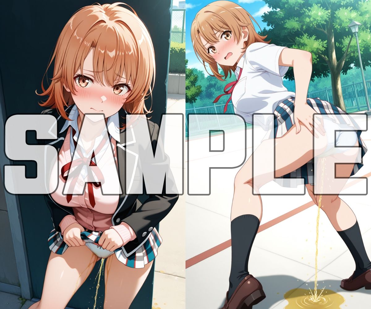 おしっこお漏らしチャレンジ【俺ガ〇ル スクールライフ編】 サンプル7ページ目
