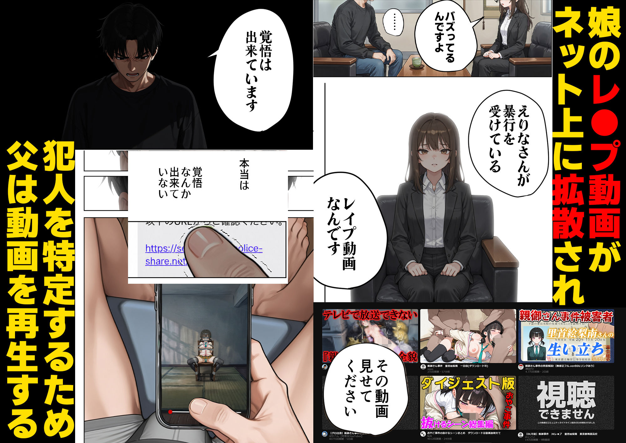 父の告白【インターネットの皆さんへ。この動画がえりなちゃんの親御さんに届くよう拡散お願いします】 サンプル2ページ目