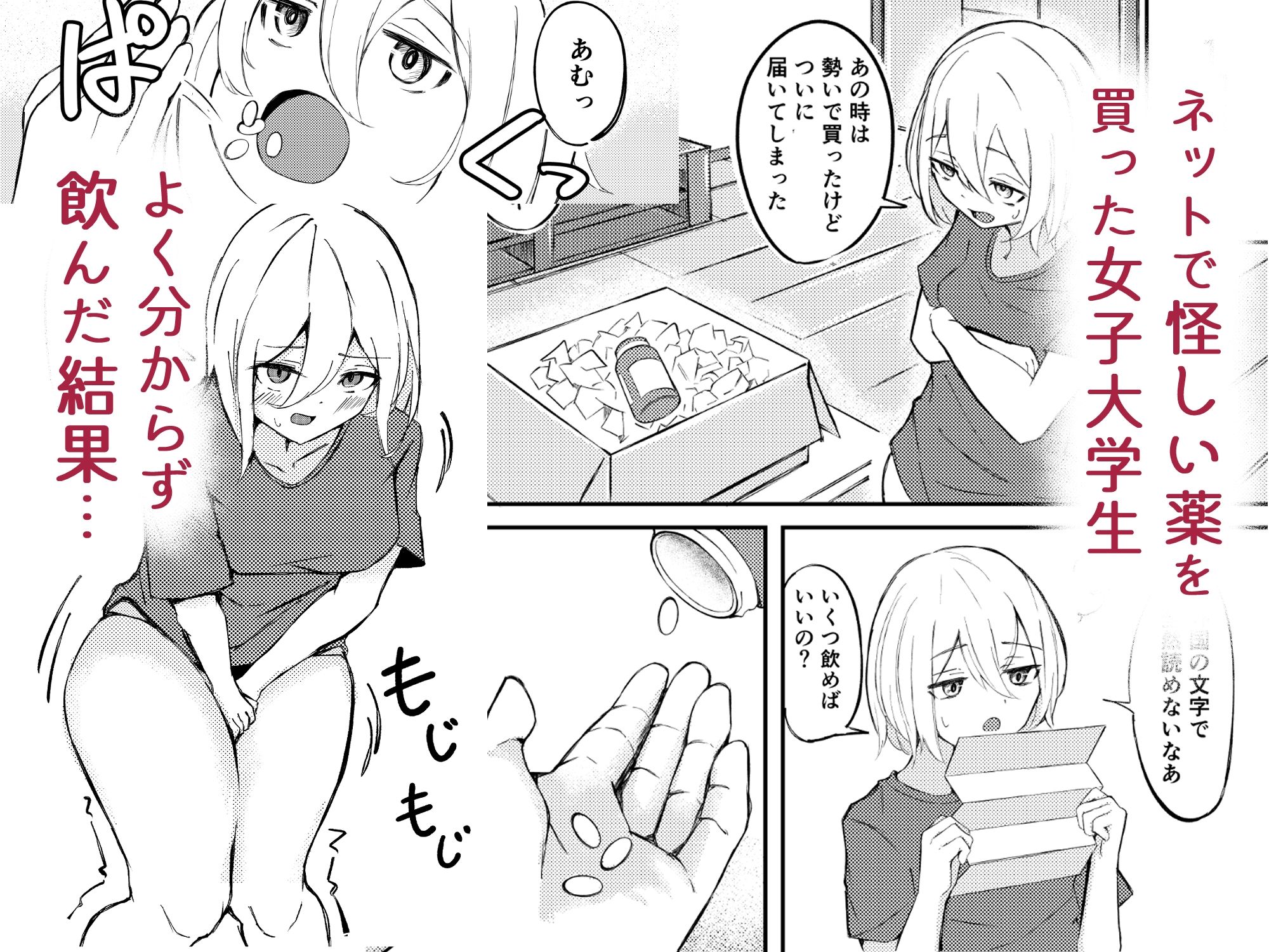 ふたなり娘のふしだら日記 サンプル1ページ目