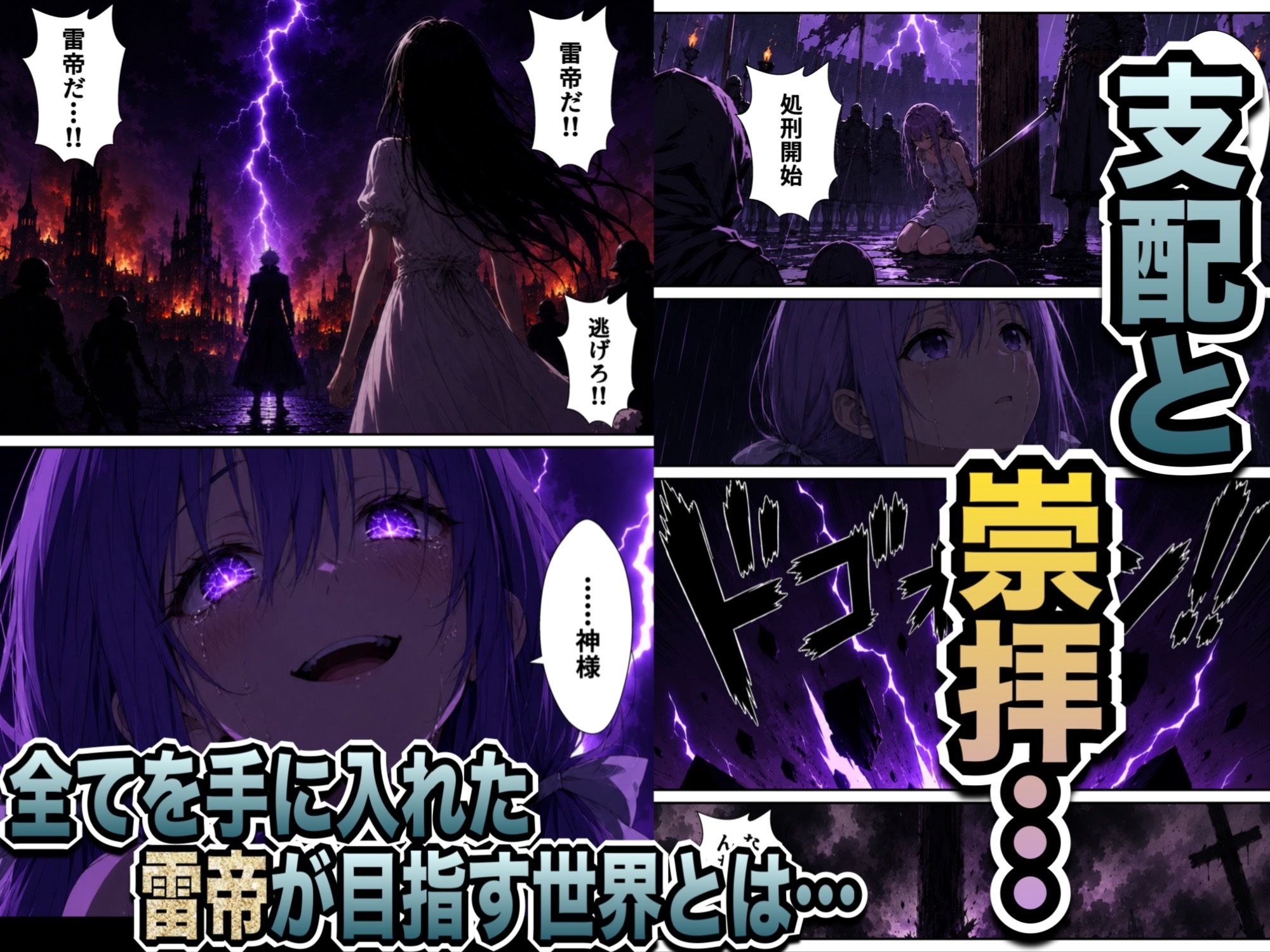 異世界召喚された最弱の雷魔法使い、体術で無双しまくり国へ復讐し、女全員を性奴●にした話2 サンプル1ページ目