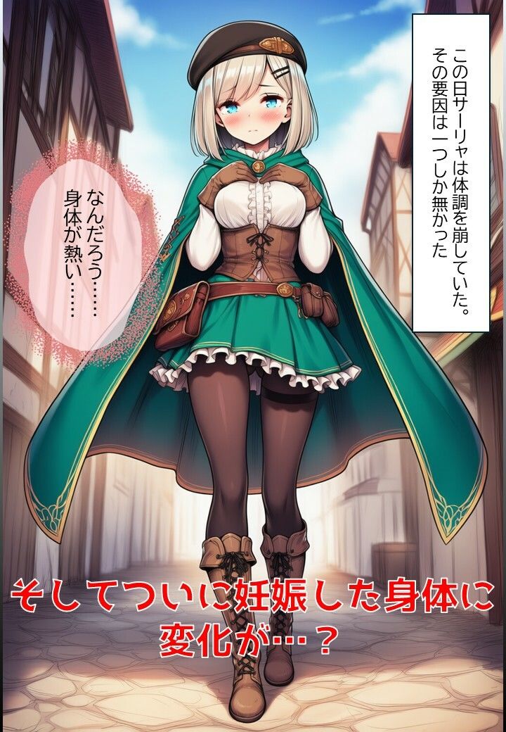 サーリャの陥落第三話〜焦らしプレイ〜 サンプル9ページ目