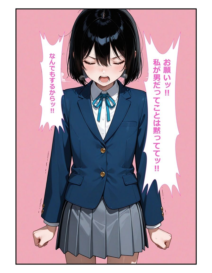 特待生の『彼女』は男の娘。―男子全員に共有される彼女の秘密― サンプル4ページ目