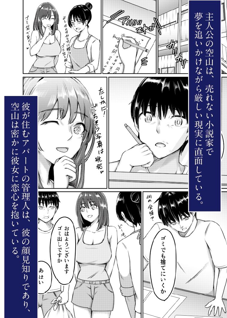 濡心vol3  〜売れない作家のぬき処〜 サンプル1ページ目