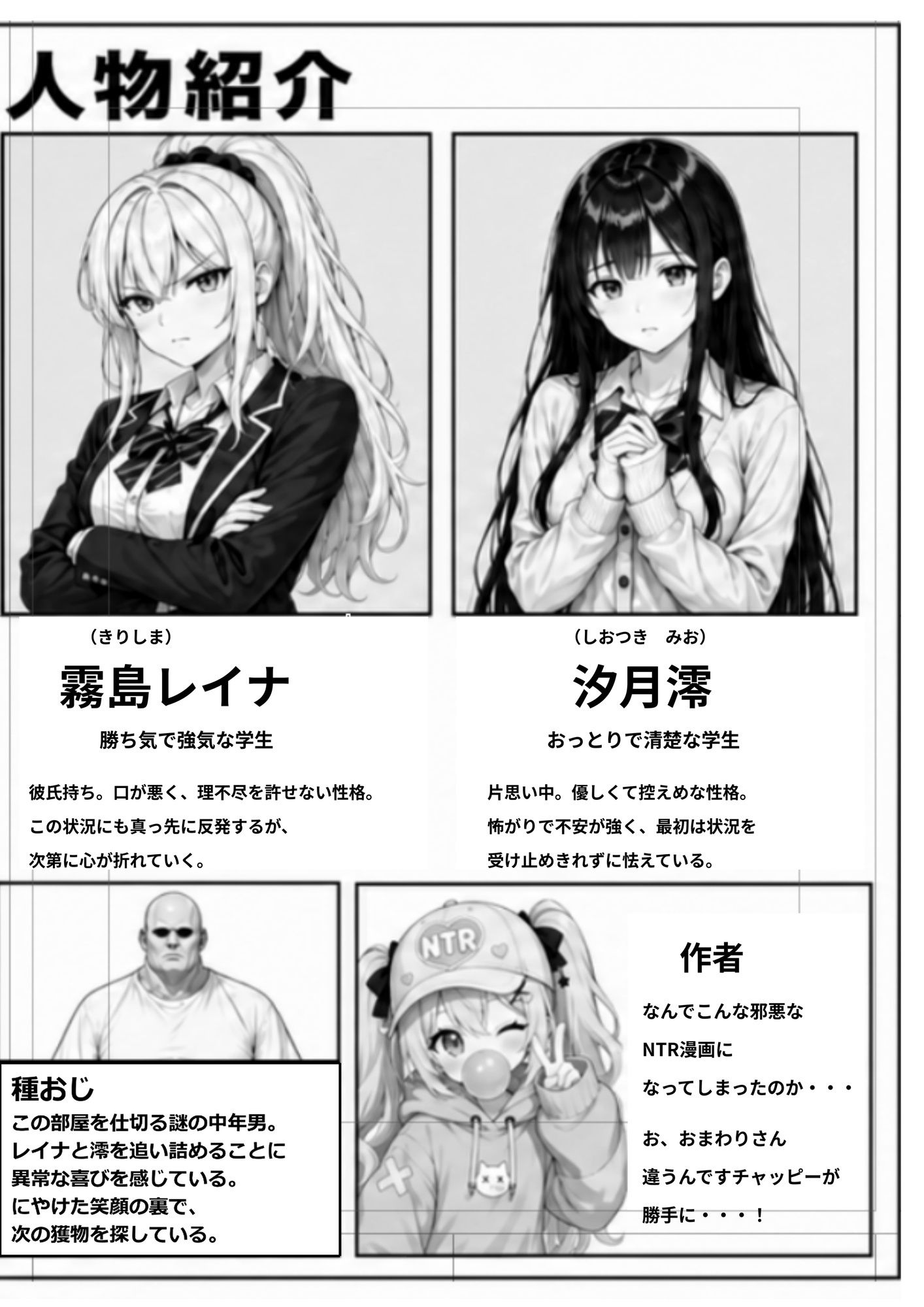 孕まないと出れない部屋 サンプル1ページ目