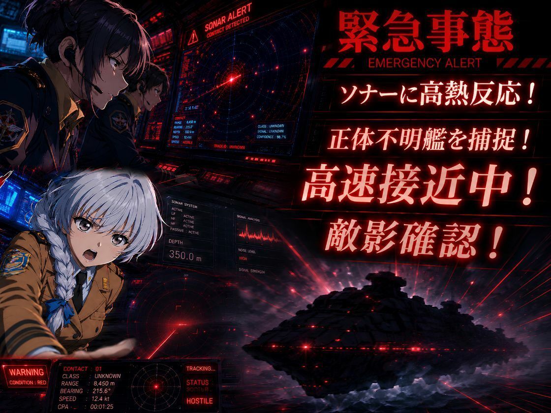 【敗北】捕らわれた艦長テスタ…仲間を守るための沈黙 サンプル1ページ目