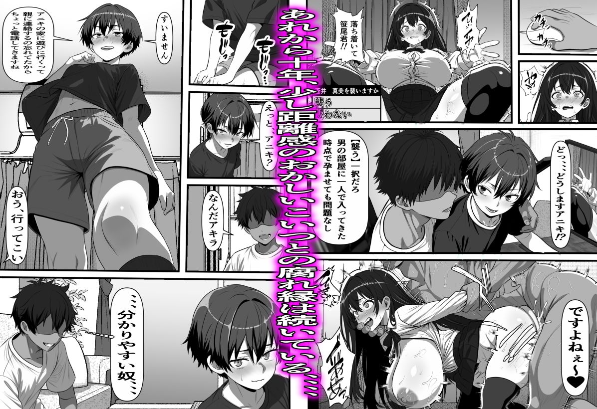 男だと思い込んでいた俺に絶対服従の自称俺の舎弟が日に日にドスケベオナホボディに成長していくのだが、、、 サンプル2ページ目