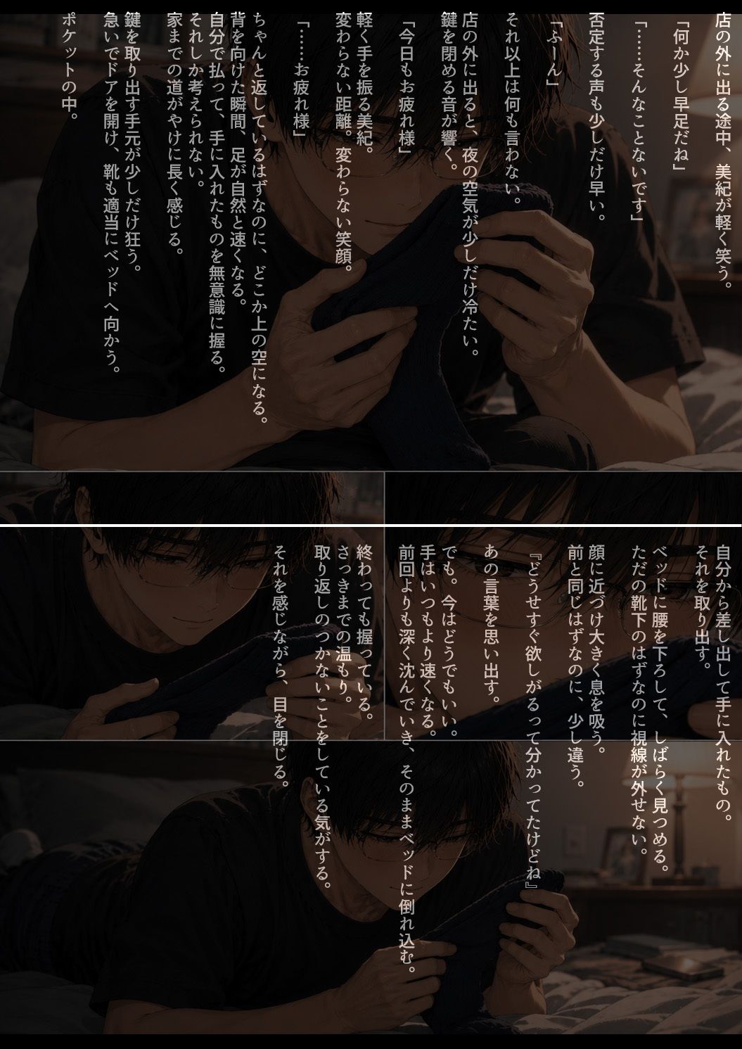 バイトの後輩に少しずつ歪められる話＃1 サンプル5ページ目
