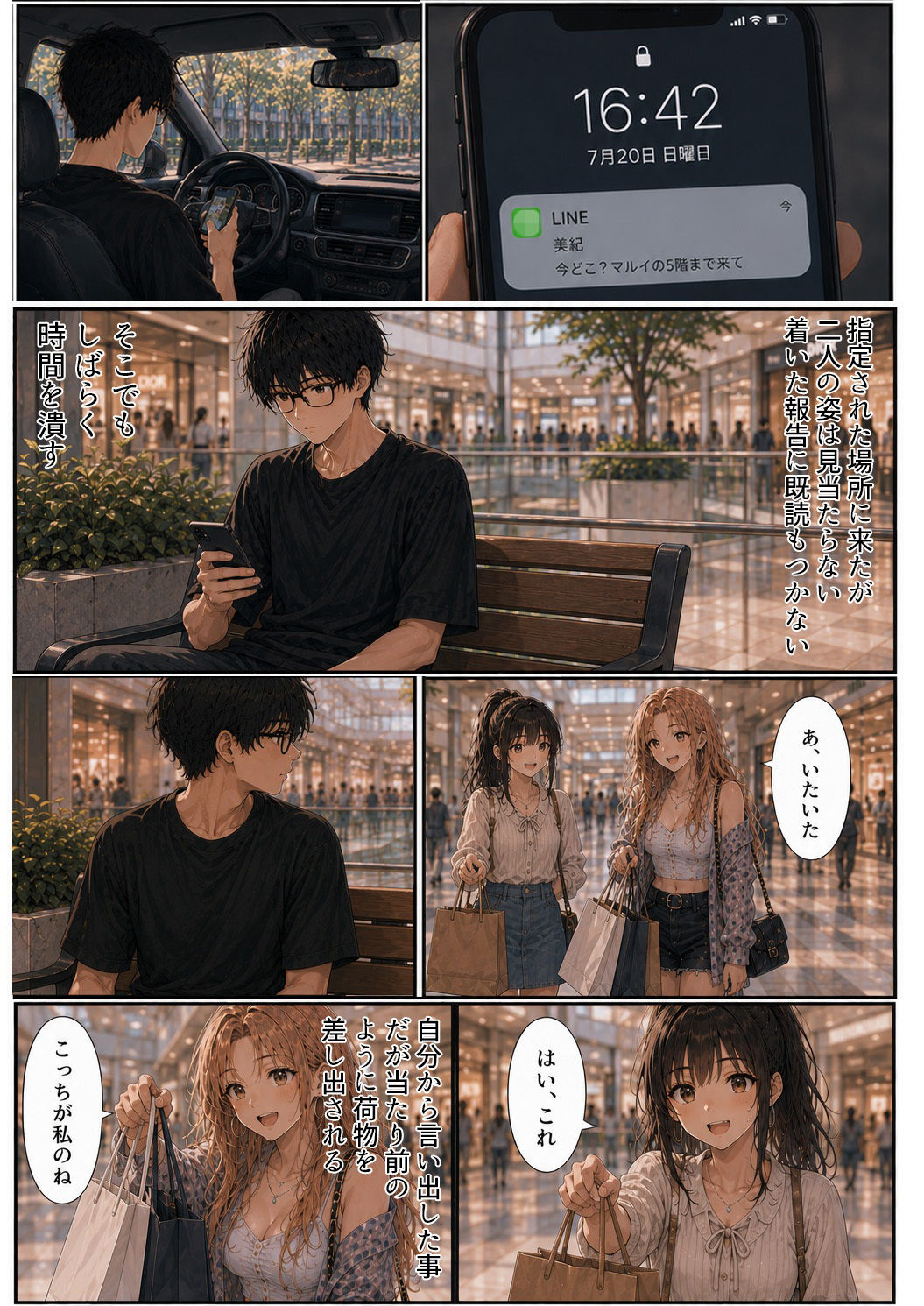 バイトの後輩に少しずつ歪められる話＃1 サンプル8ページ目