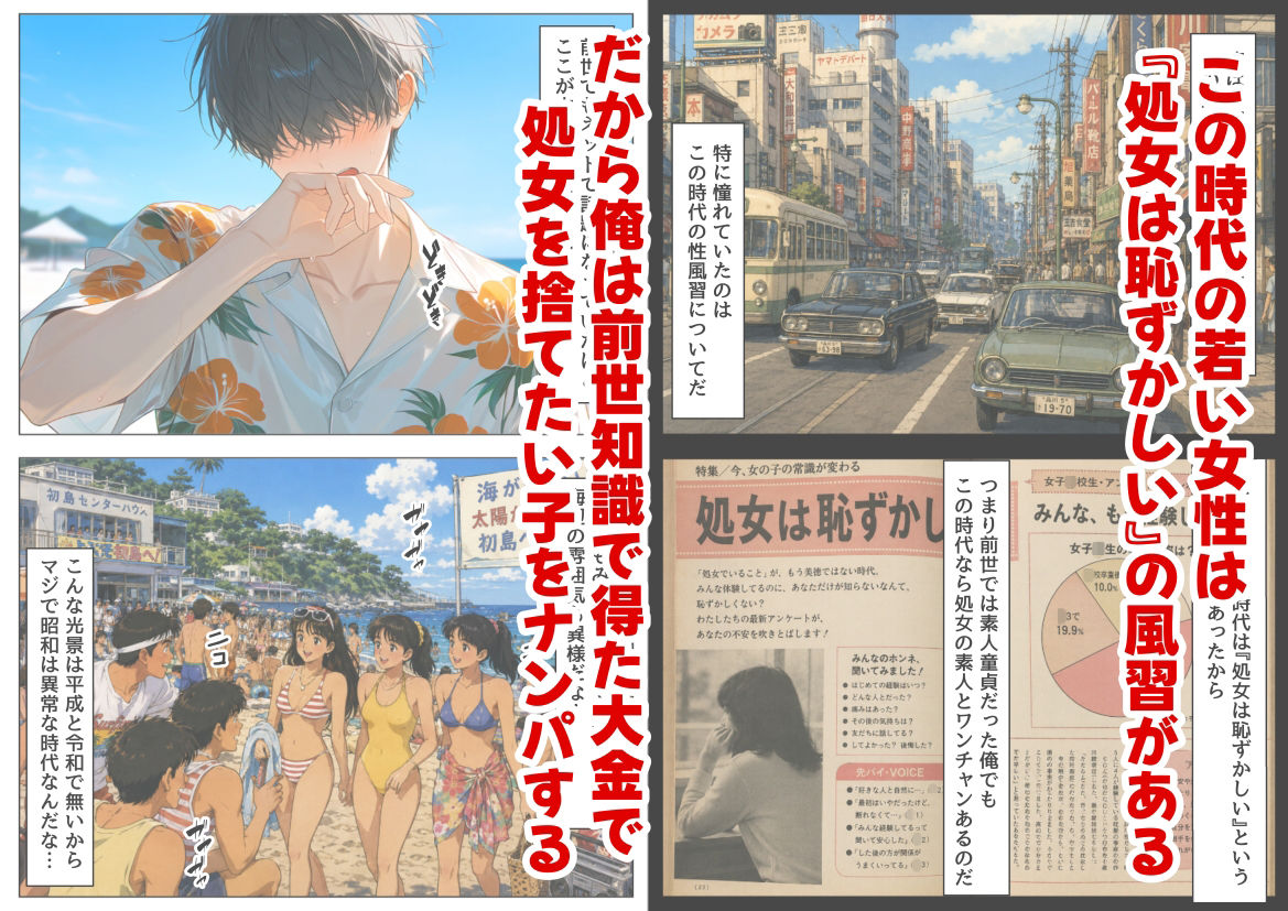 『処女捨て島』昭和に俺が転生したらエロすぎた史実 サンプル3ページ目