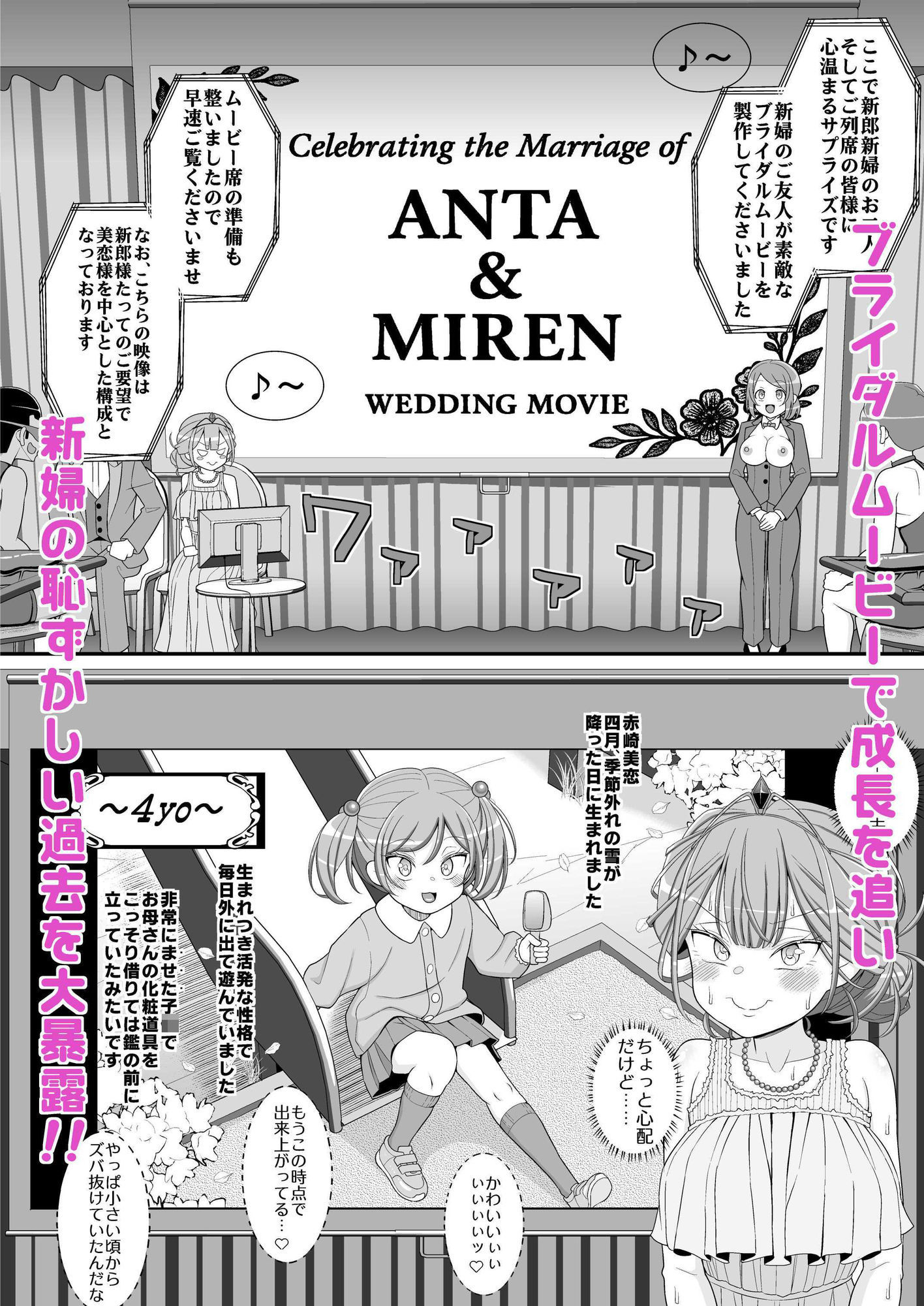 ハッピー乳首ウェディング サンプル5ページ目