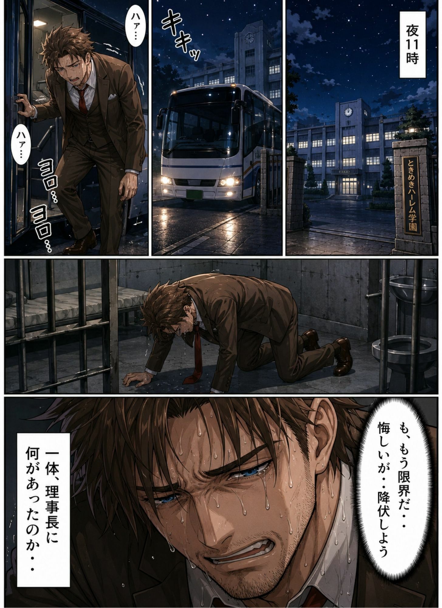 ときめきハーレム学園へようこそ7 サンプル3ページ目