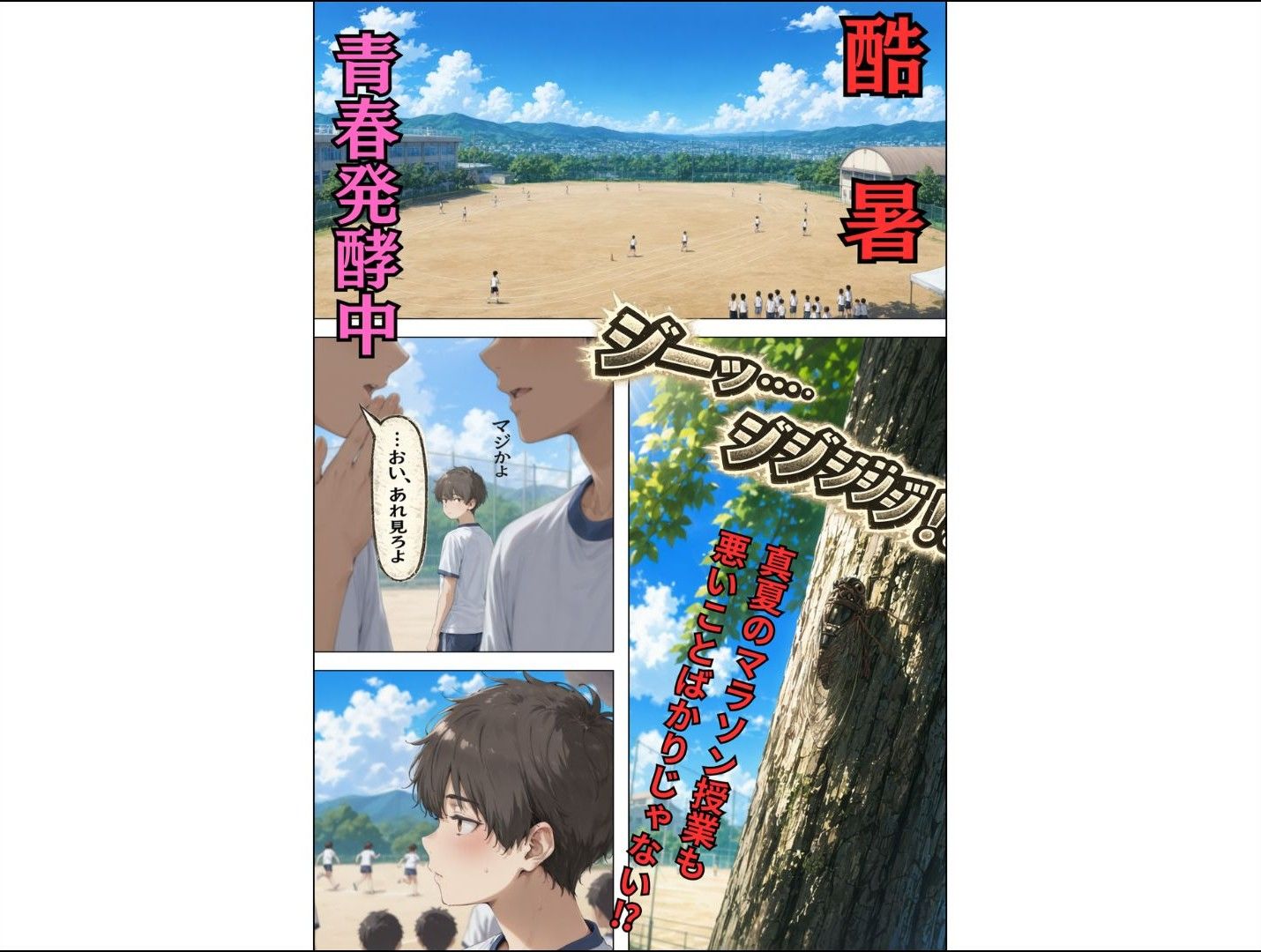 おさななじみとのSEXって最高にきもちいいよ サンプル1ページ目
