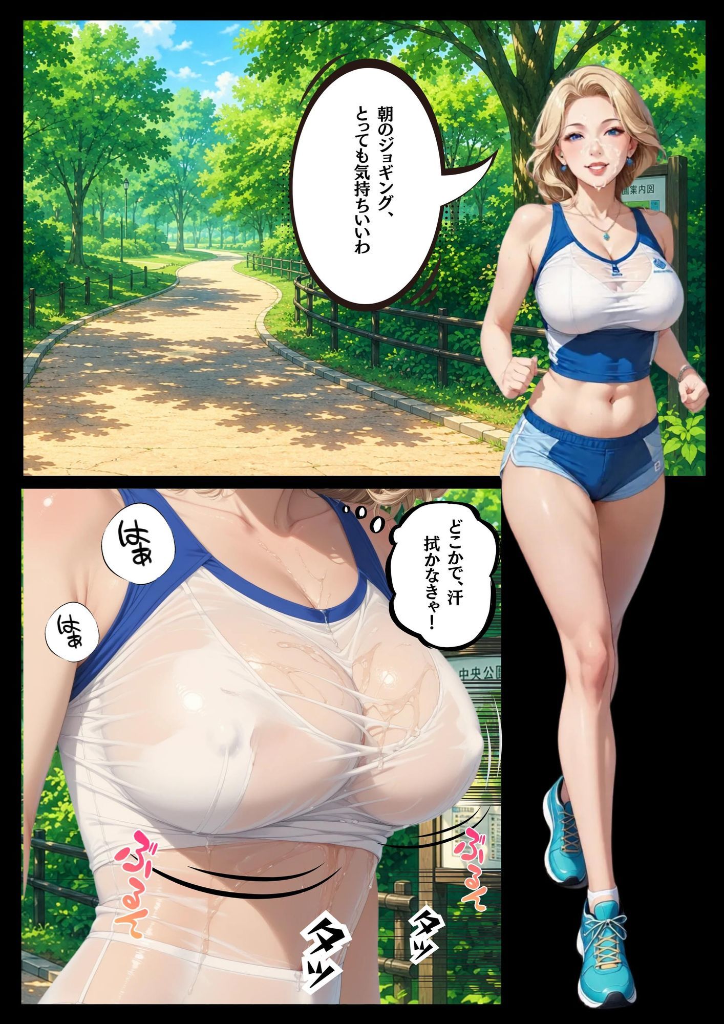 人妻は若いオスに夢中 サンプル7ページ目