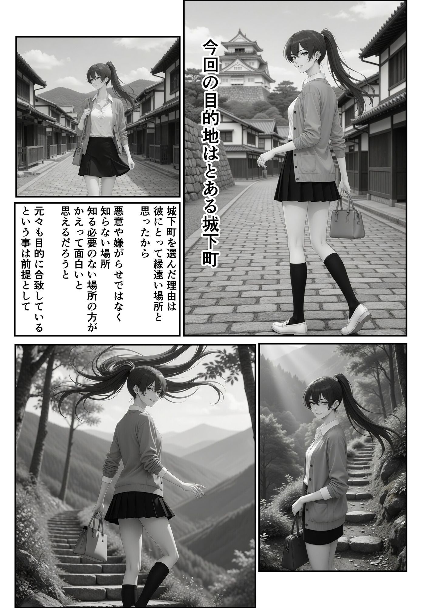 不良少年（嫁）と旅行に行く サンプル6ページ目